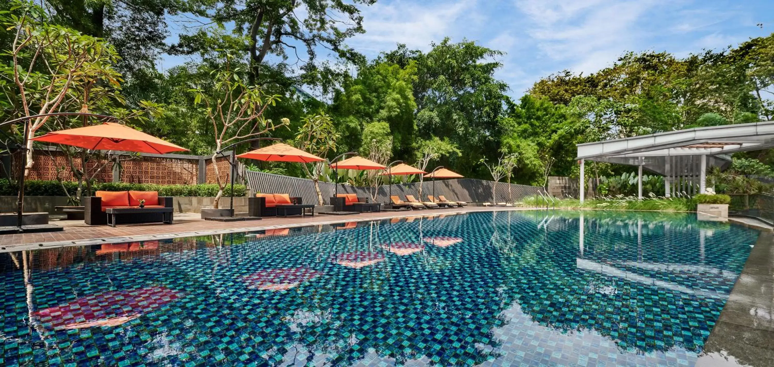 Garden, Swimming Pool in Gran Melia Jakarta