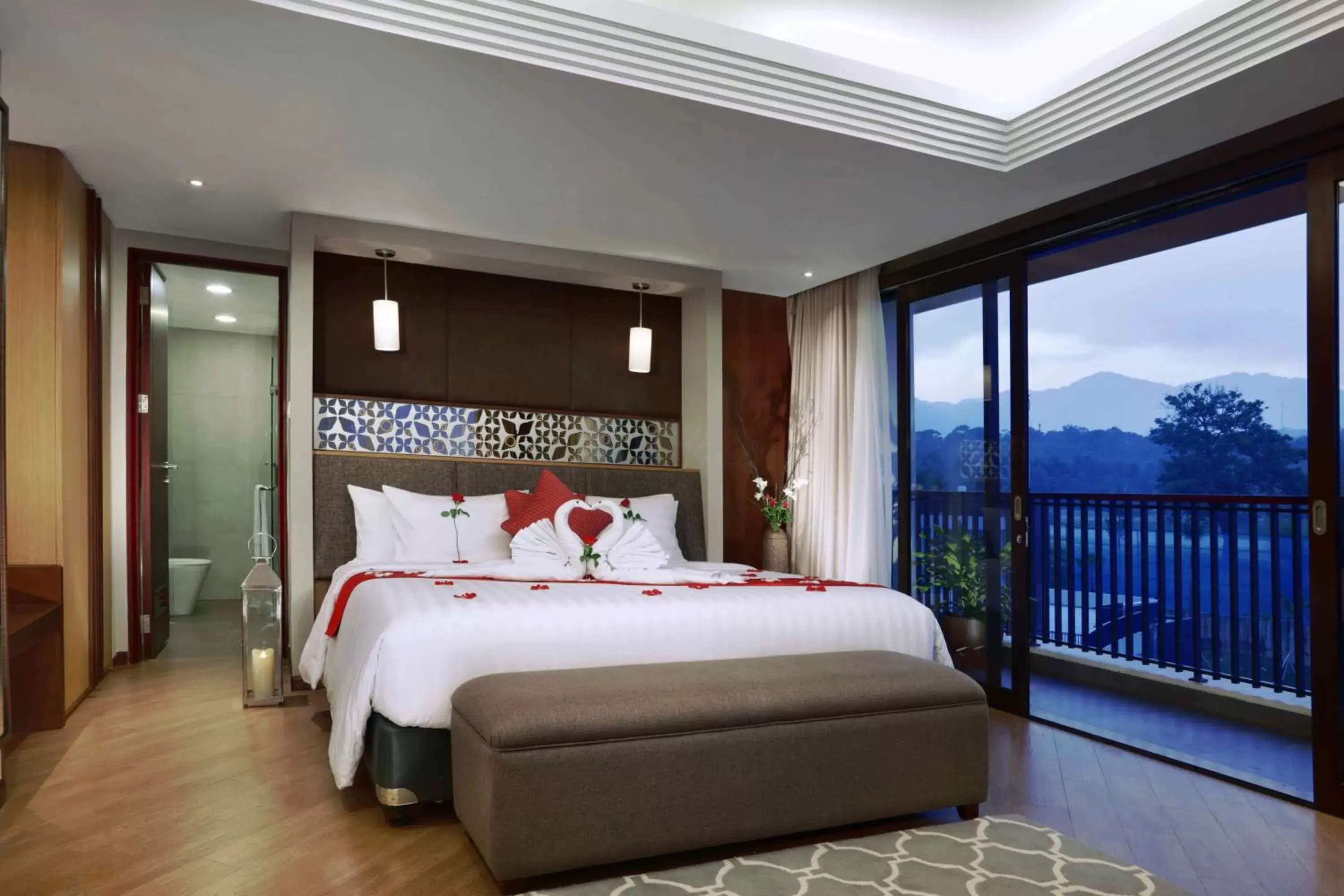 Bedroom in ASTON Sentul Lake Resort & Conference Center