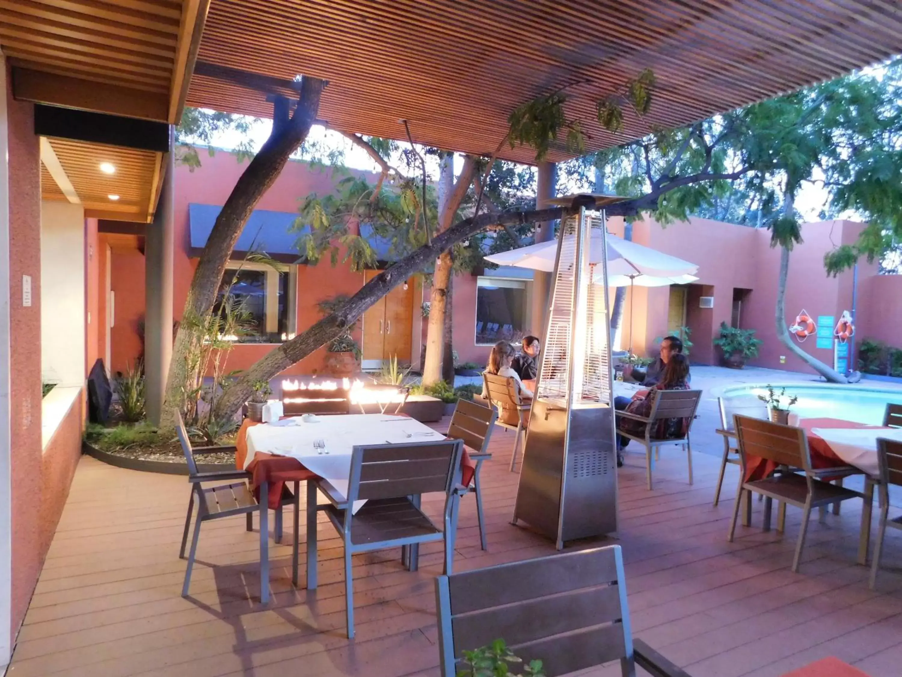 Dining area, Restaurant/Places to Eat in Hotel Palacio Azteca