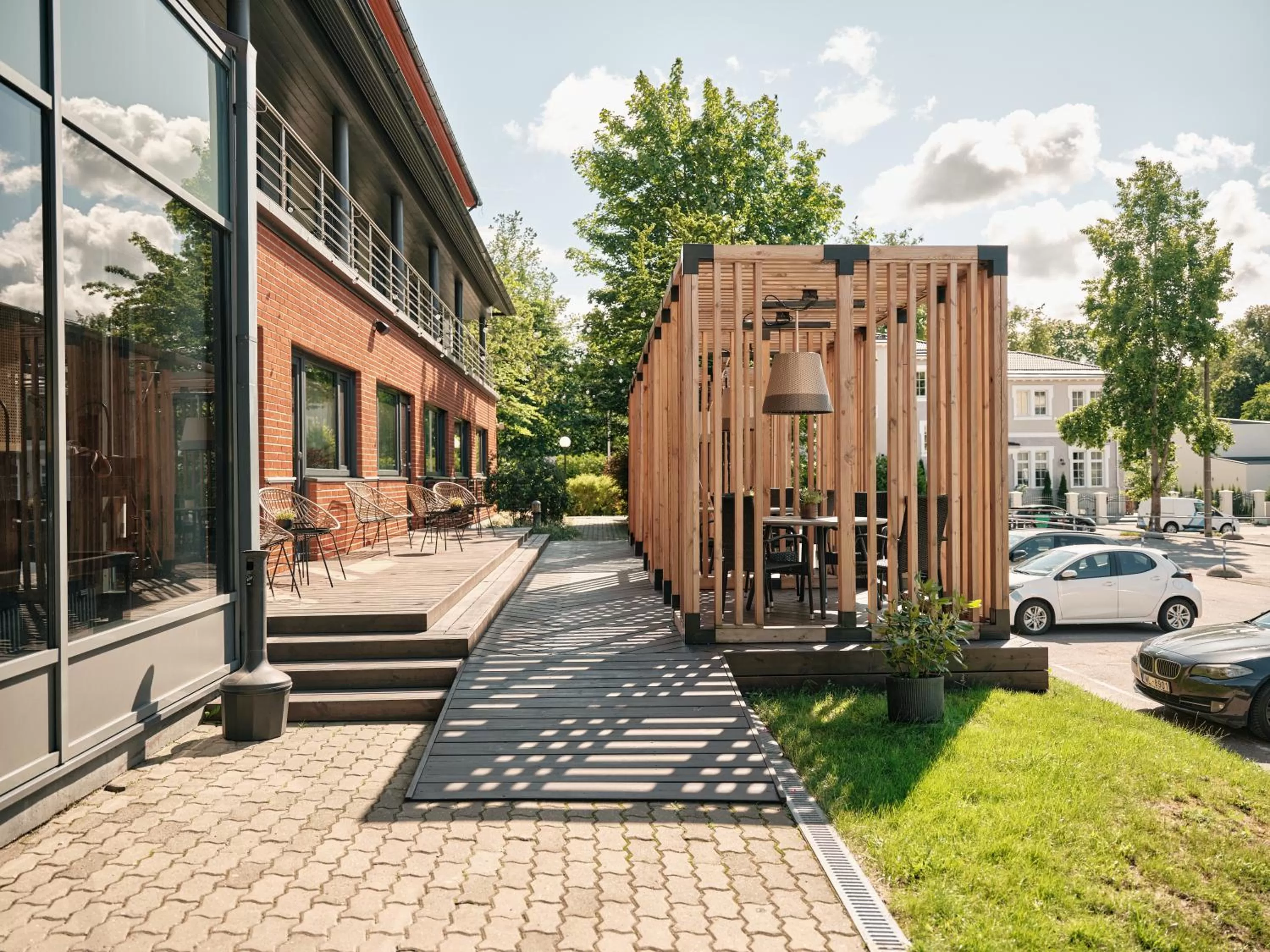Balcony/Terrace in Oru Hub Hotel Tallinn - Handwritten Collection