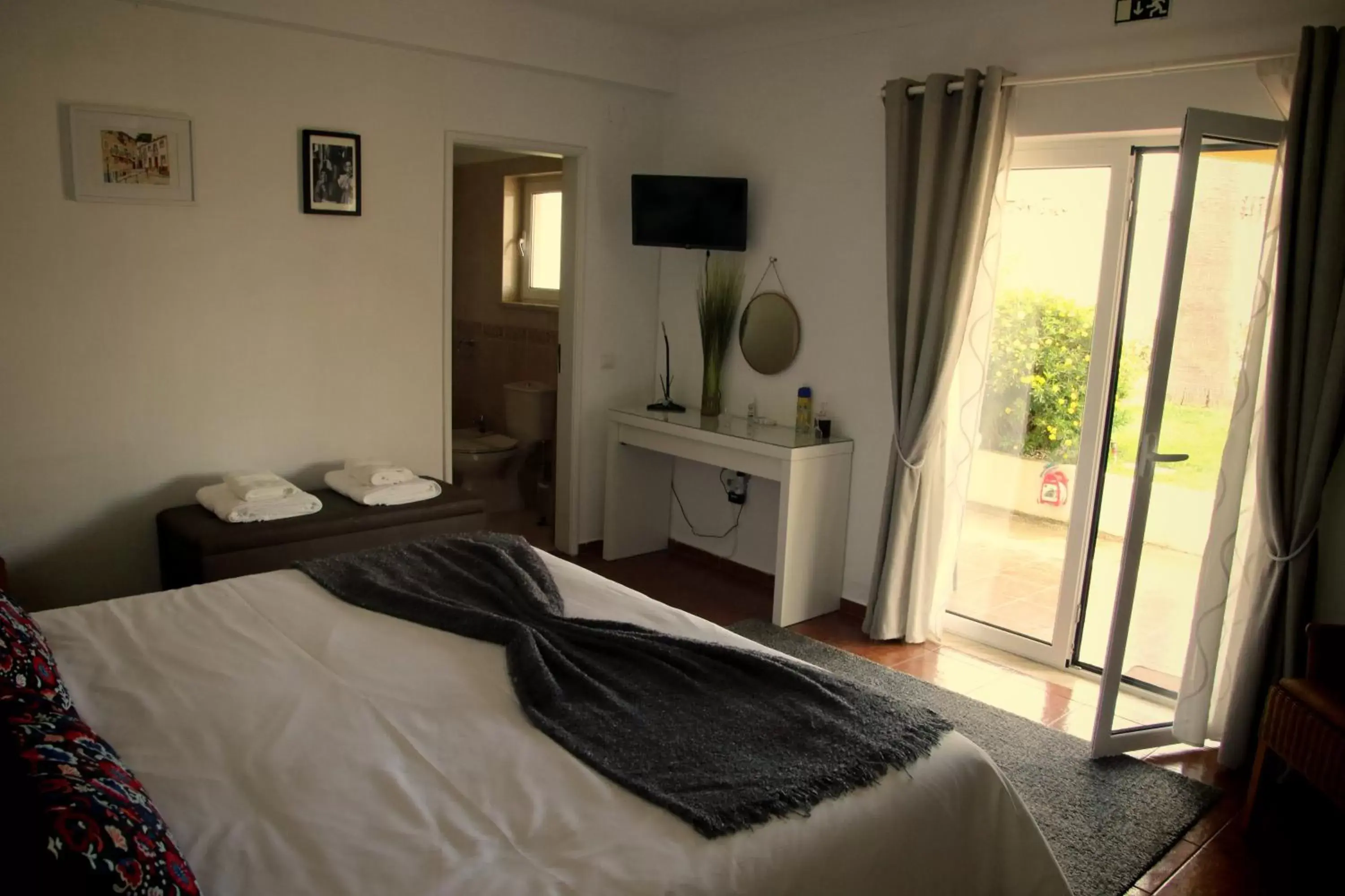 Bedroom, Bed in Casa das Palmas