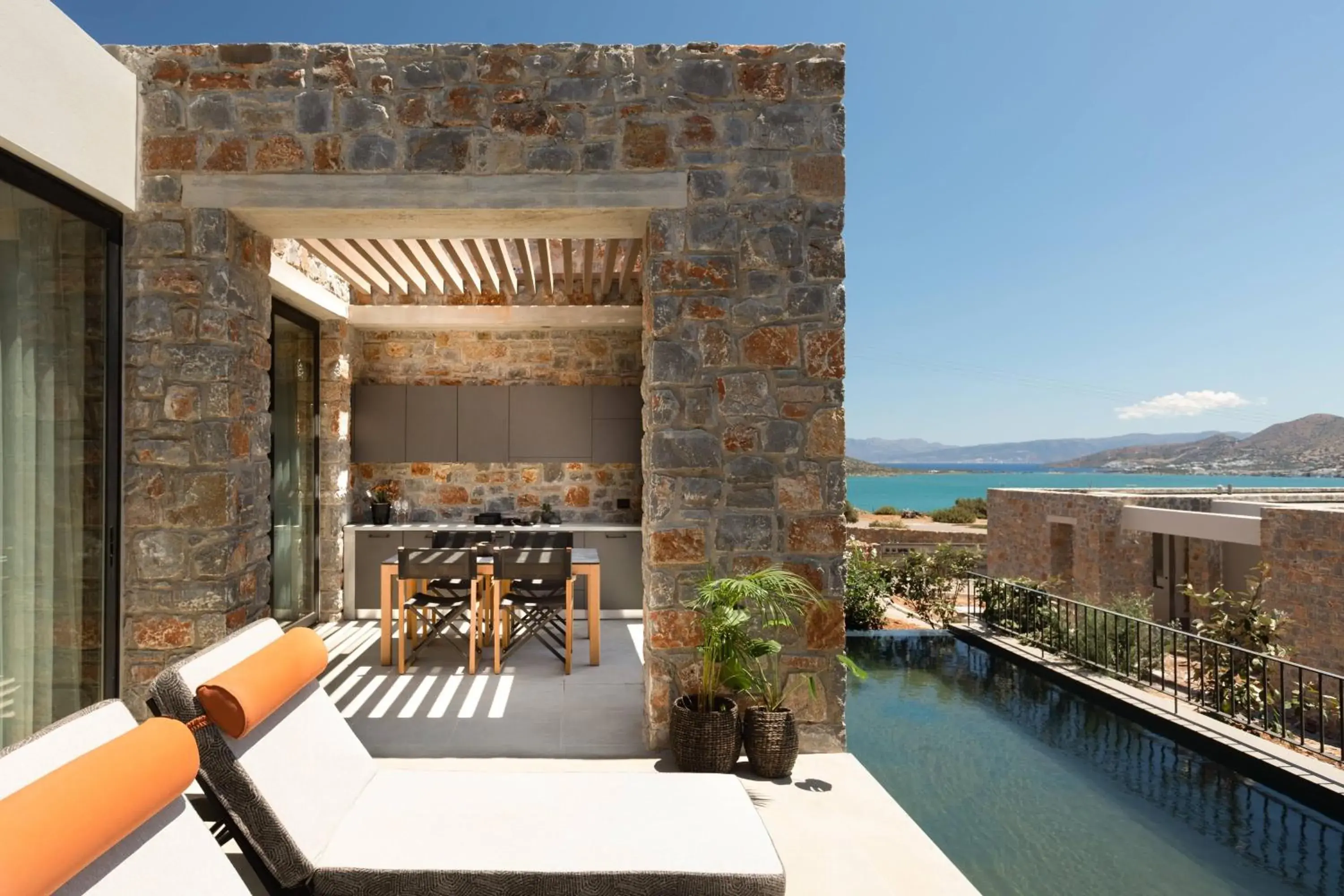 Swimming pool in Domes of Elounda, Autograph Collection