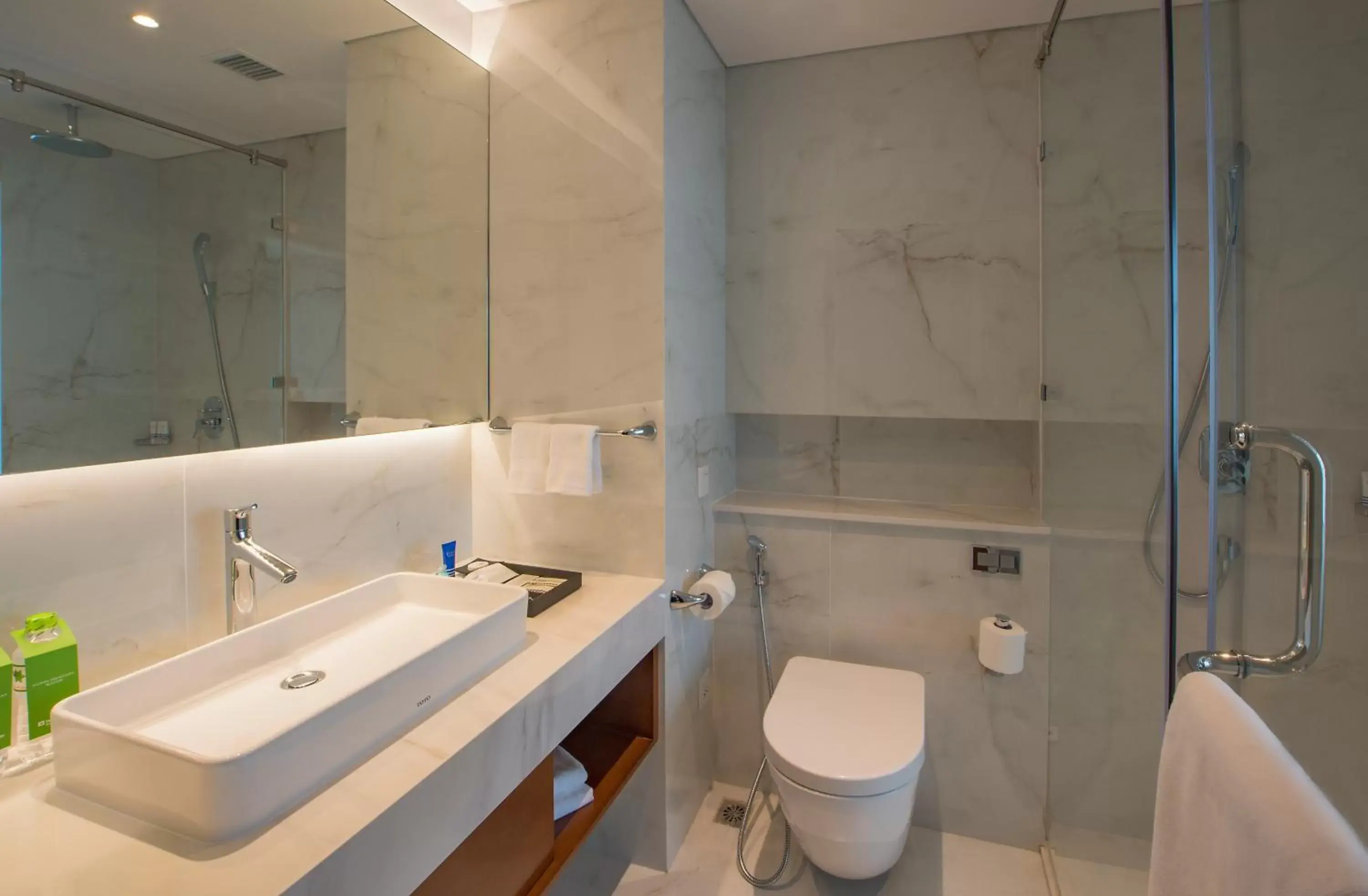 Shower, Bathroom in Wyndham Garden Hanoi