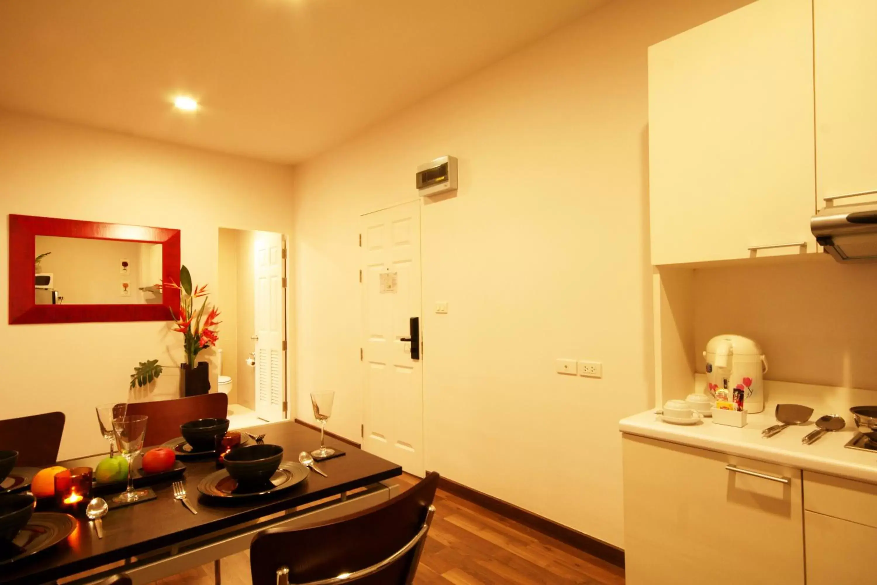 Kitchen or kitchenette, Kitchen/Kitchenette in I Residence Hotel Sathorn - SHA Plus