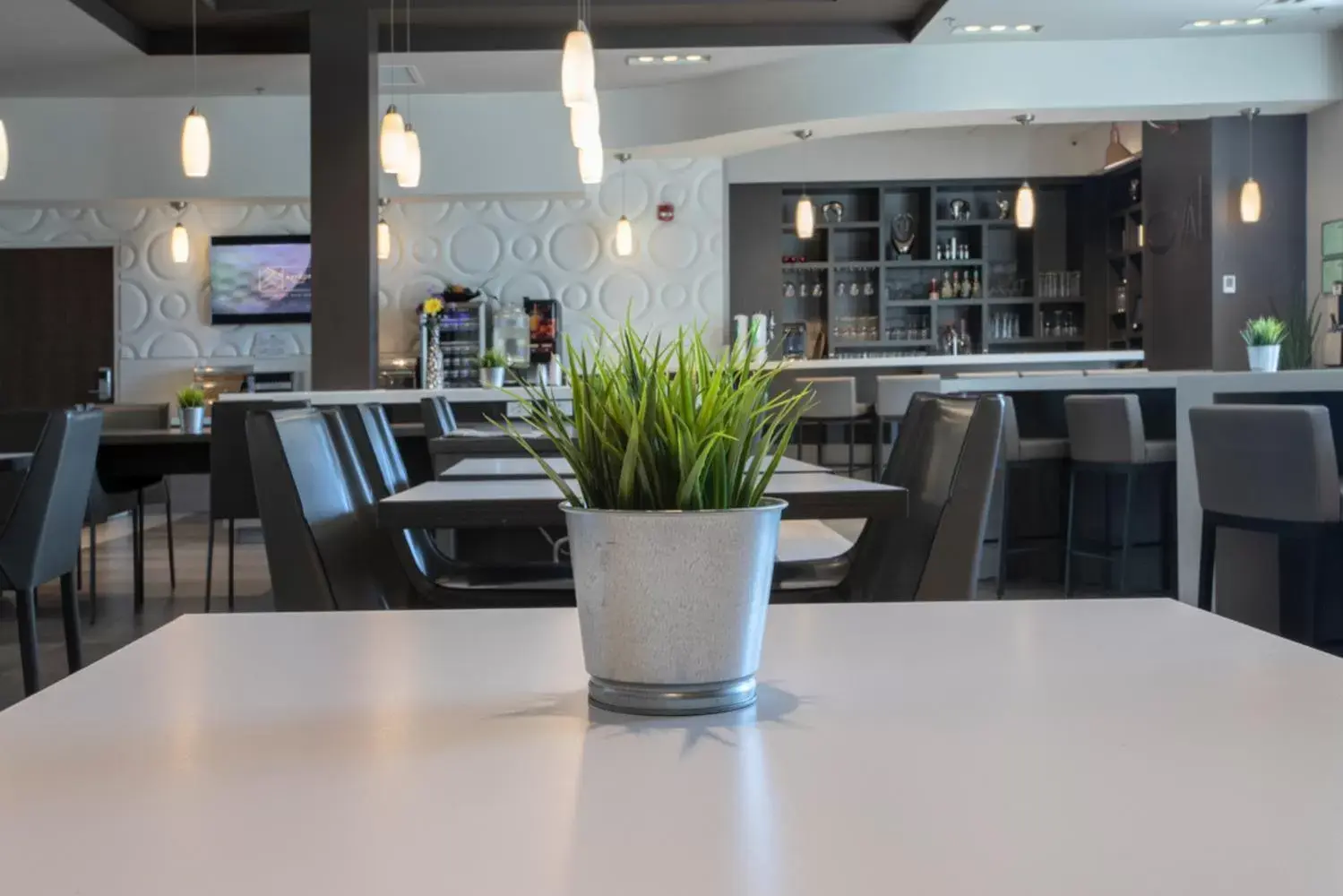 Lounge or bar in Wingate by Wyndham Dieppe Moncton Lounge or bar in Wingate by Wyndham Dieppe Moncton