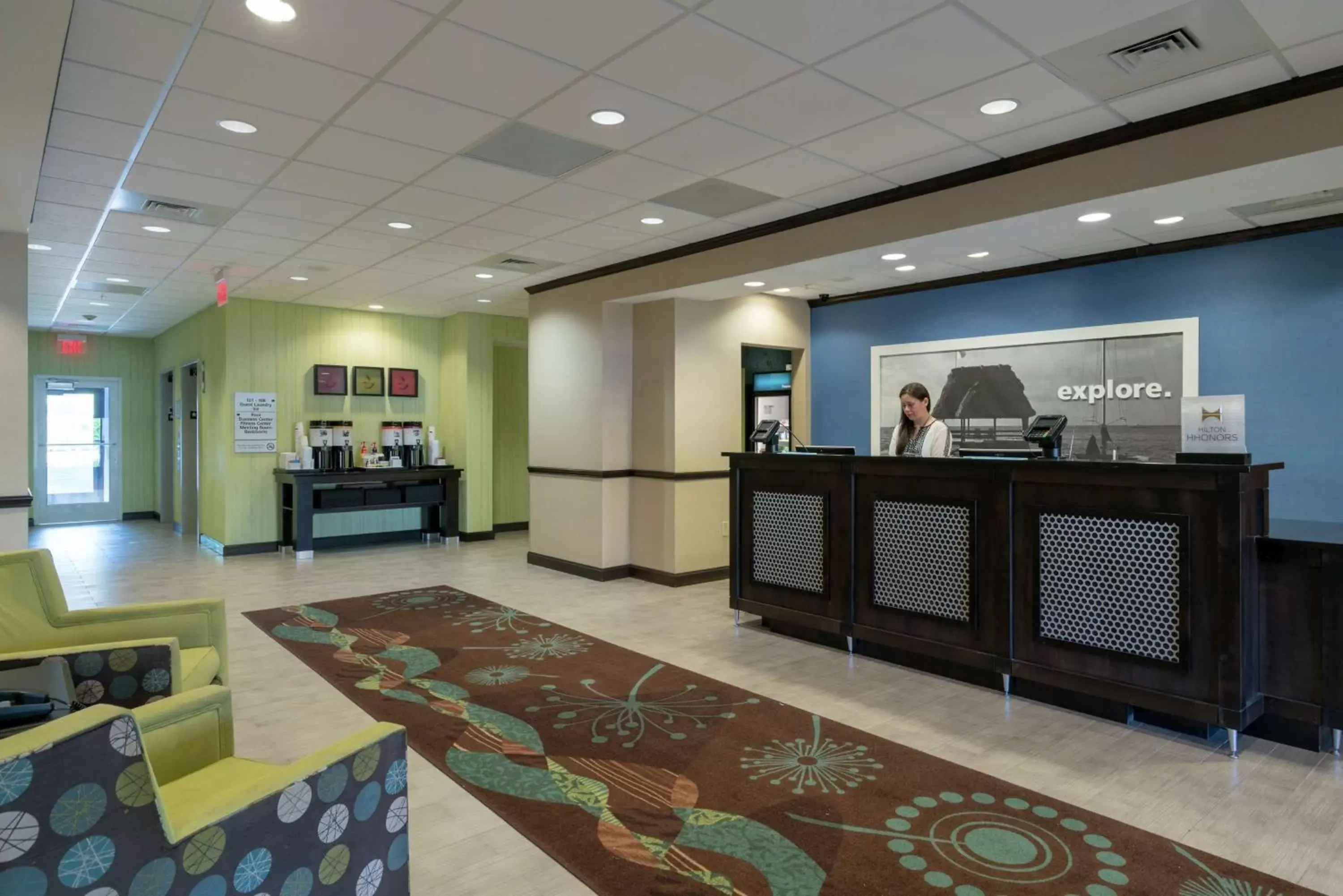 Lobby or reception, Lobby/Reception in Hampton Inn Dahlgren