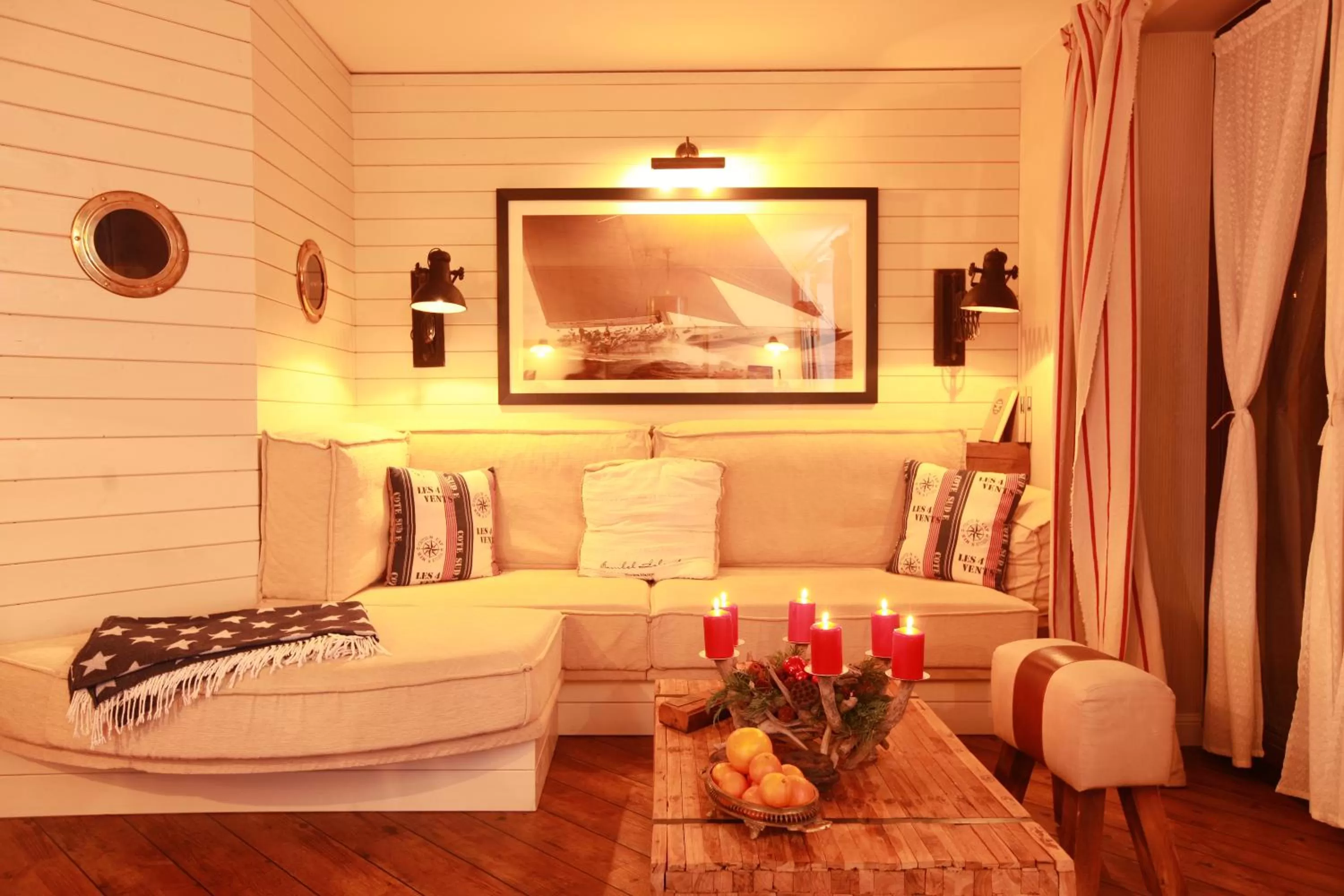 Living room, Seating Area in Weißt Du noch - Gästehäuser & Suiten