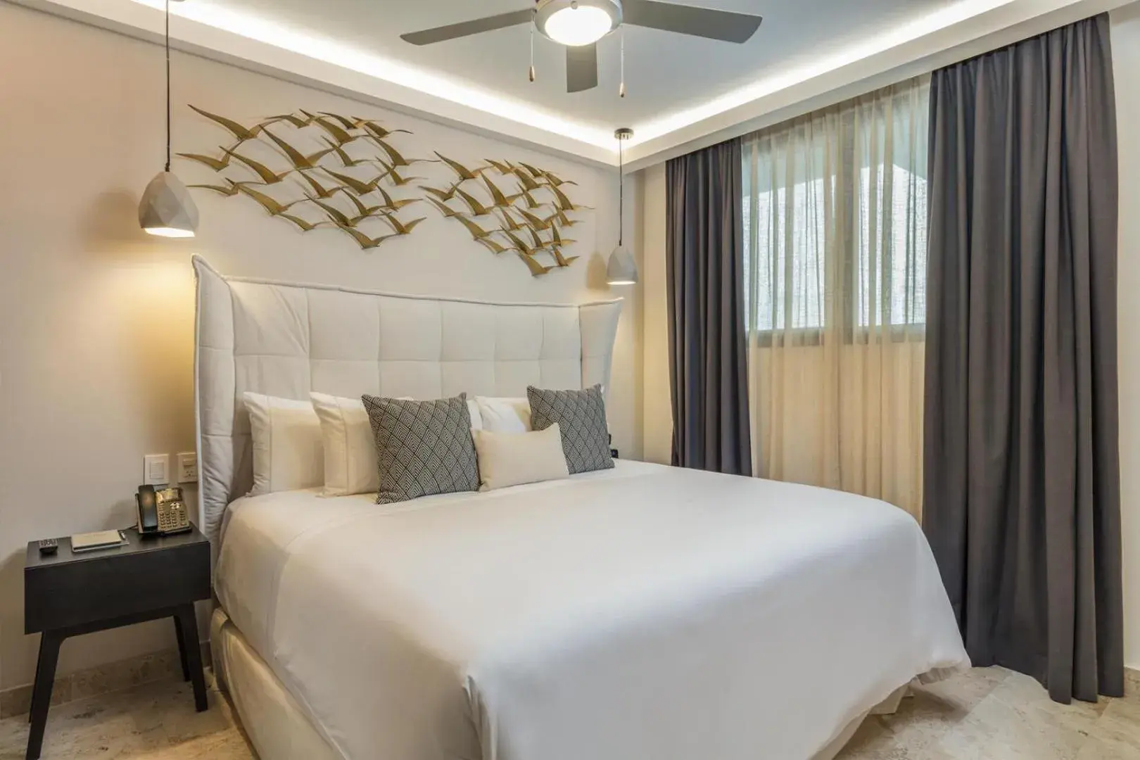 Bed in Serenity Hotel Boutique