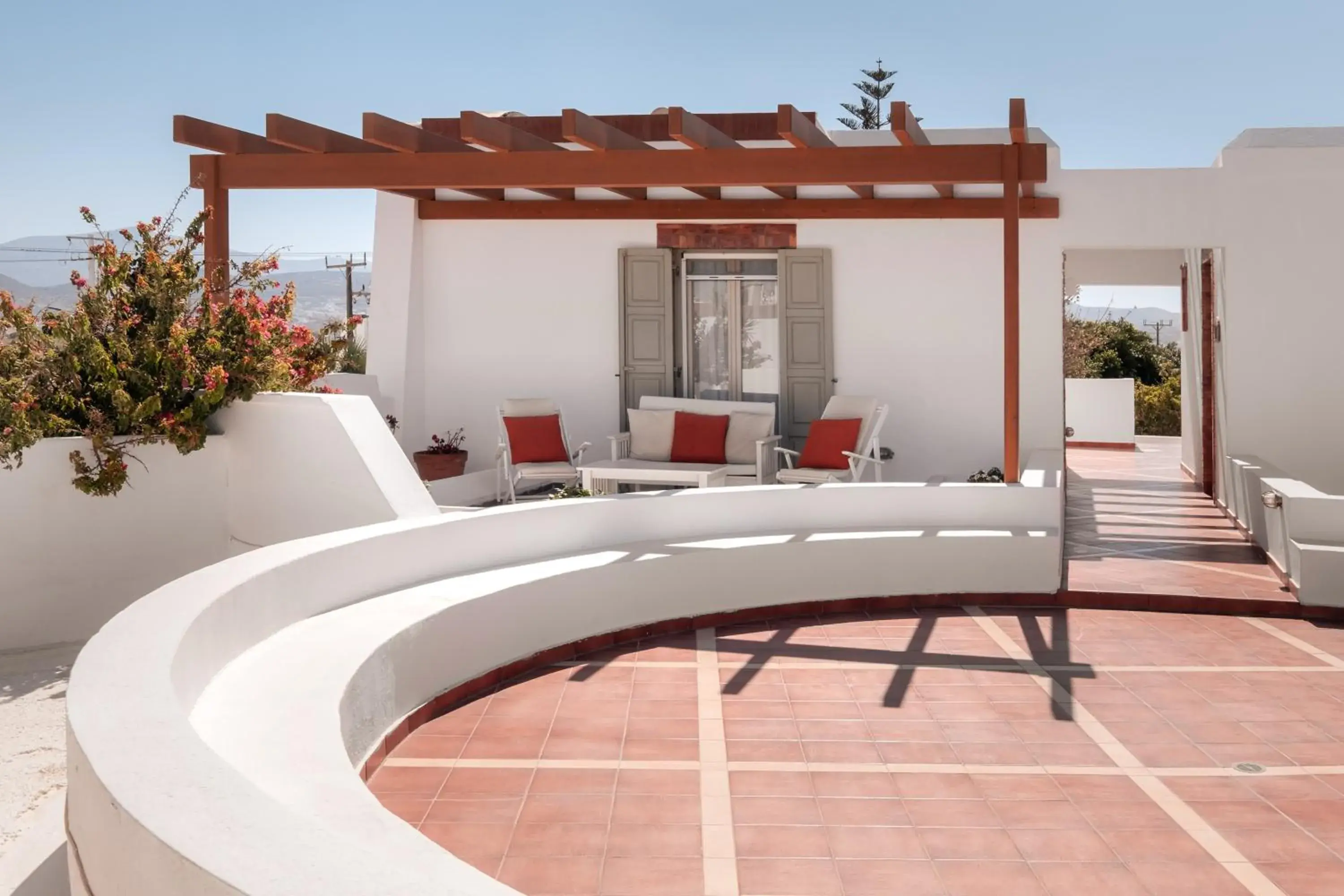 Patio in Porto Naxos