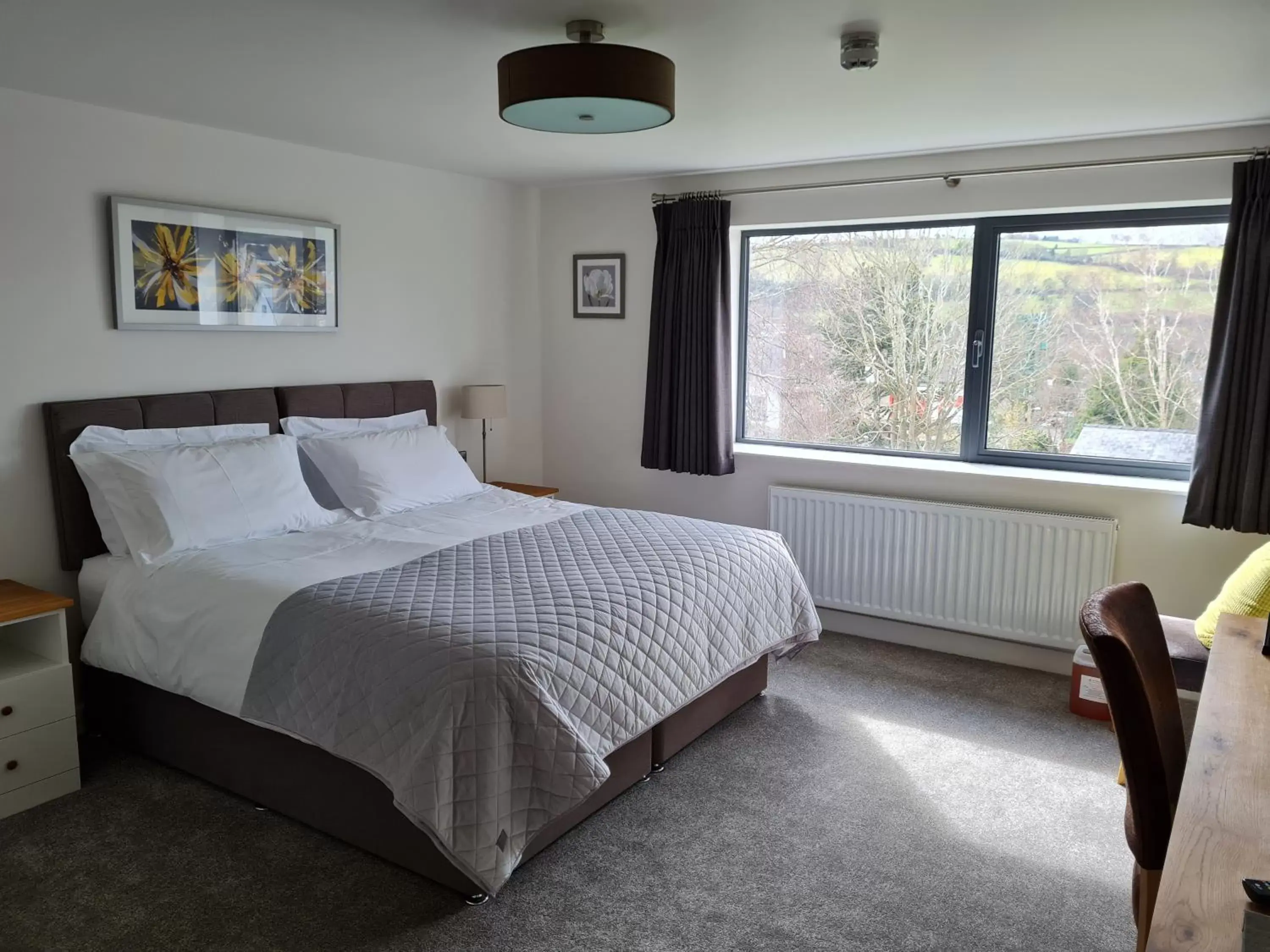 Bedroom, Bed in Camden Lodge B&B Brecon.