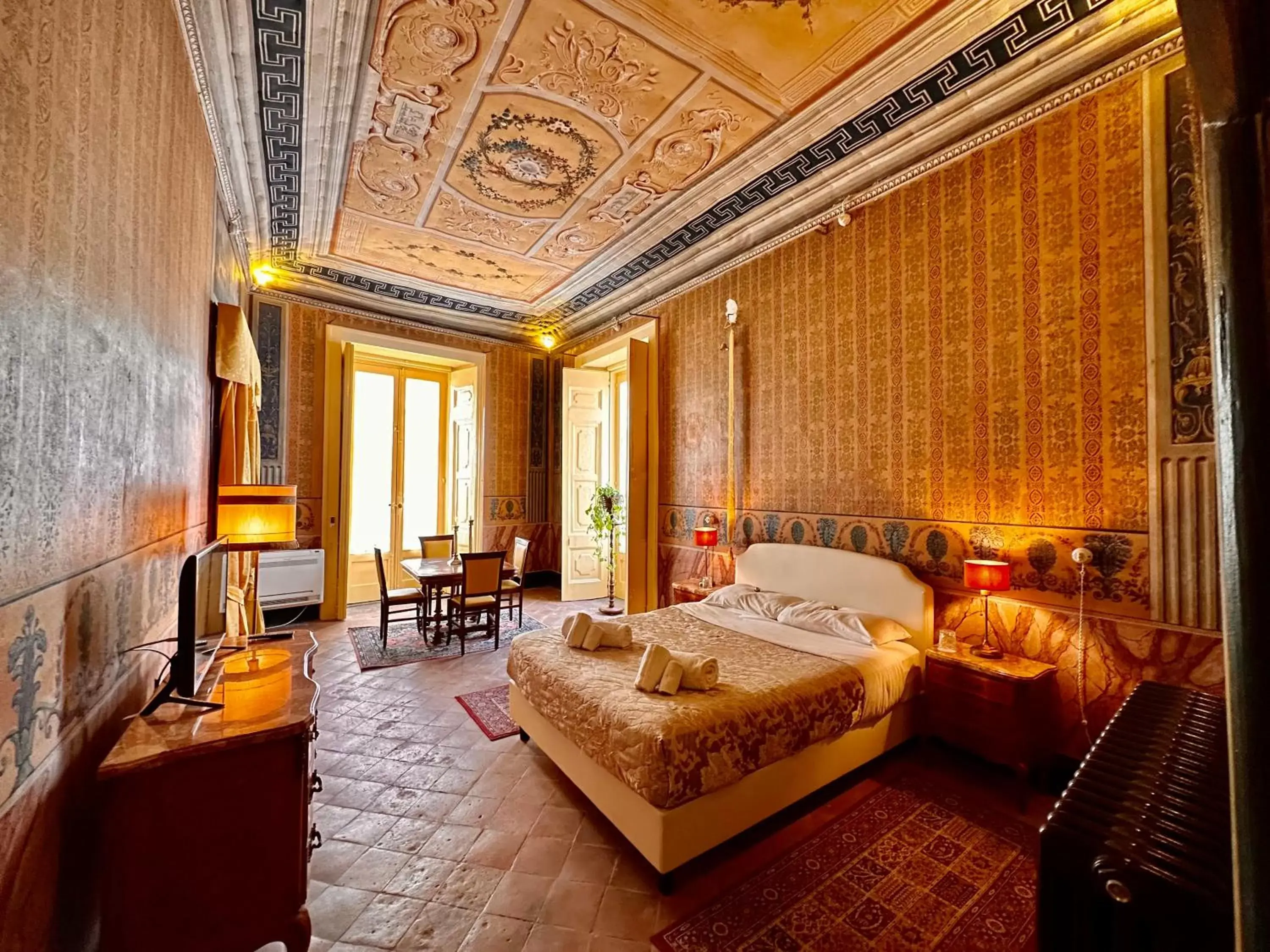 Bedroom in Casa Santangelo Suites