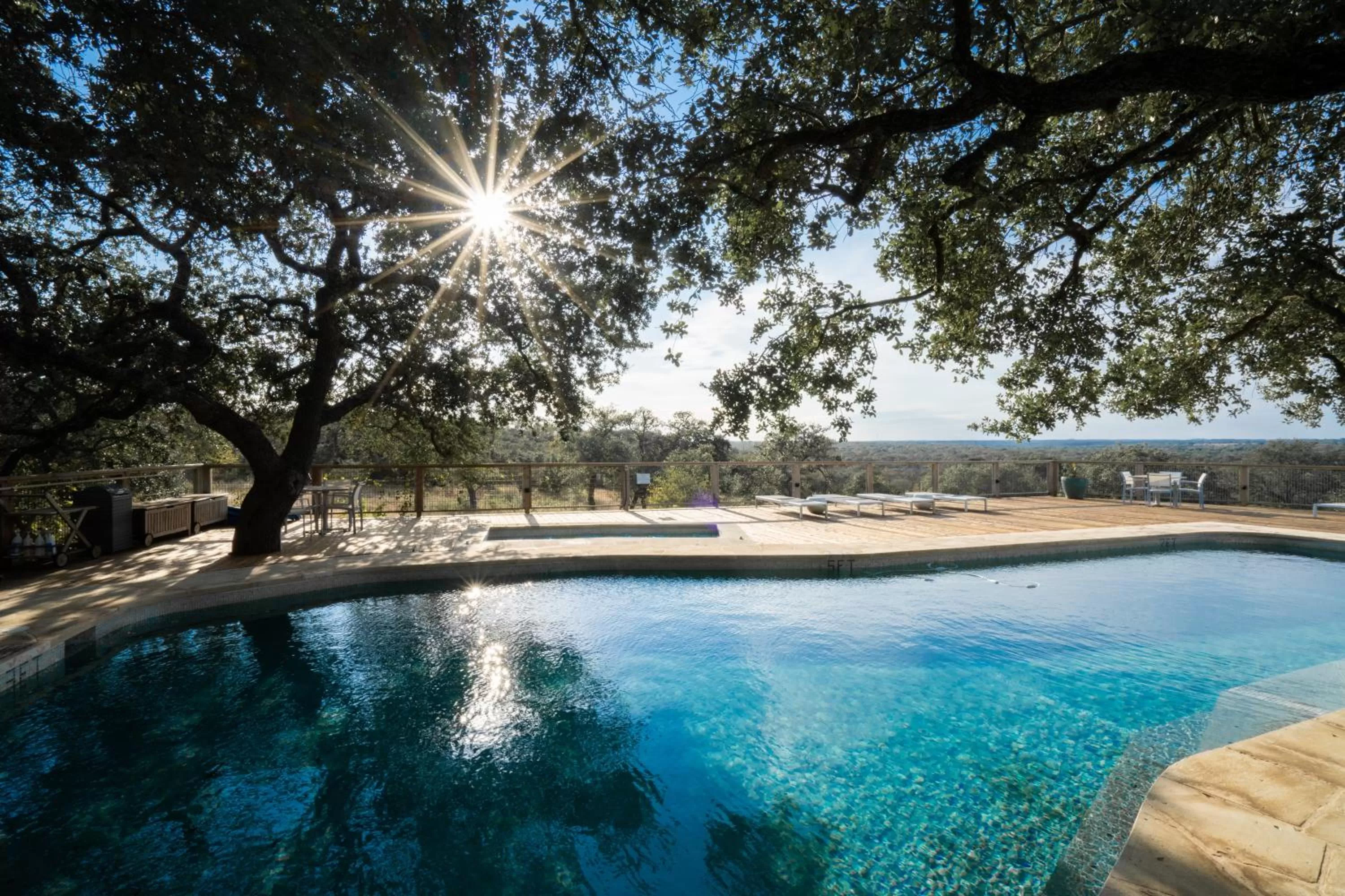 Natural landscape in Sage Hill Inn & Spa