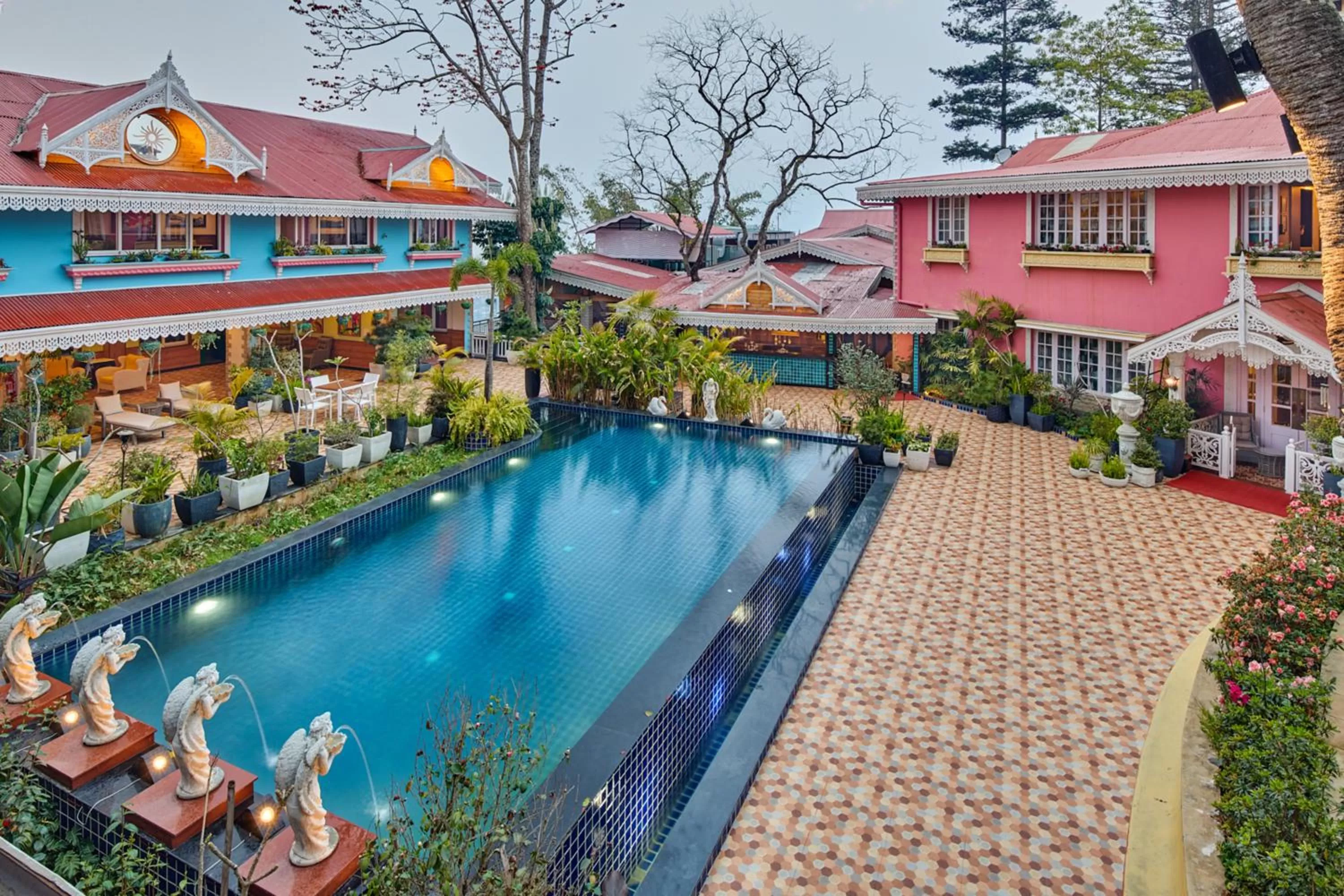 Property building in MAYFAIR Himalayan Spa Resort