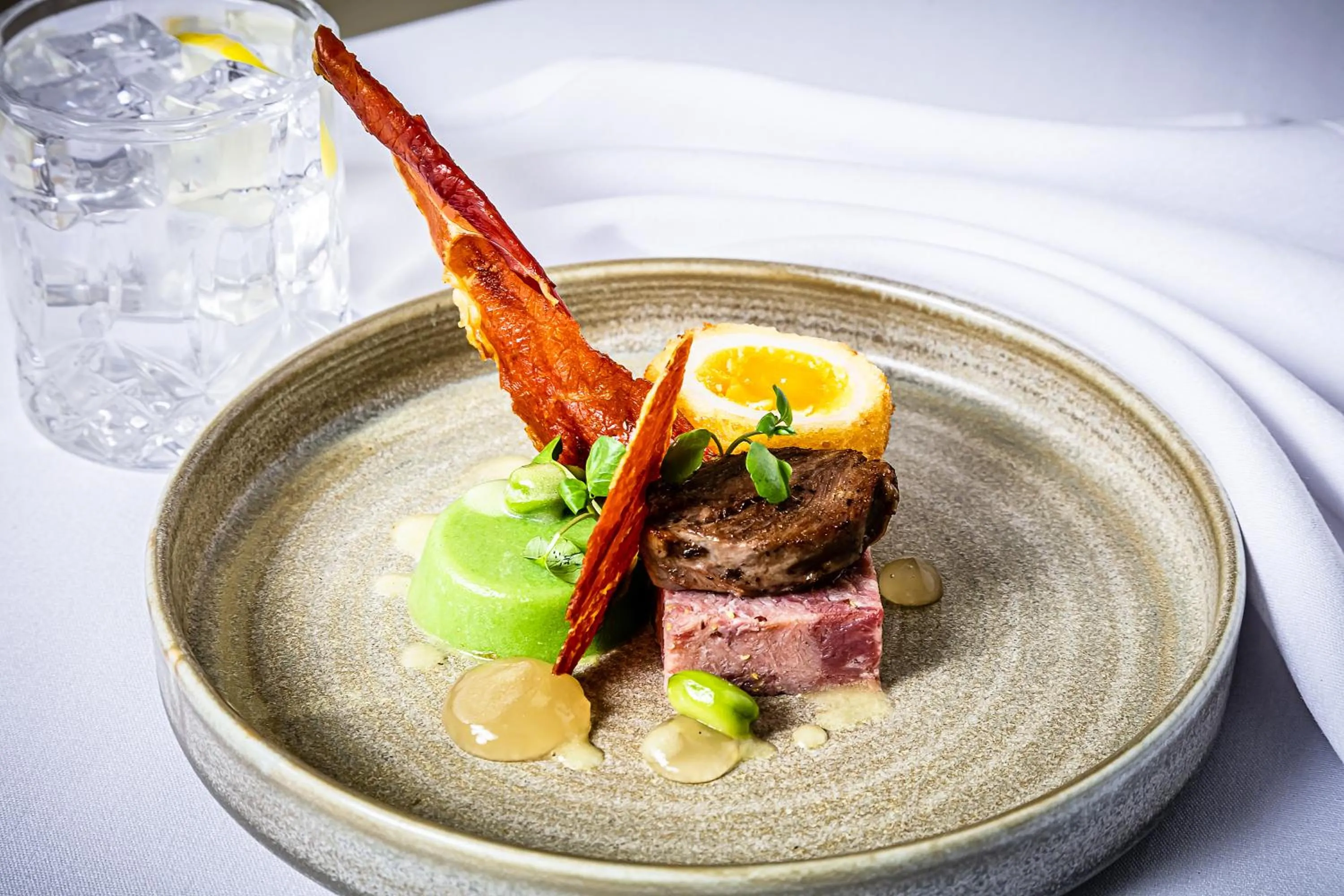 Food close-up in Eshott Hall