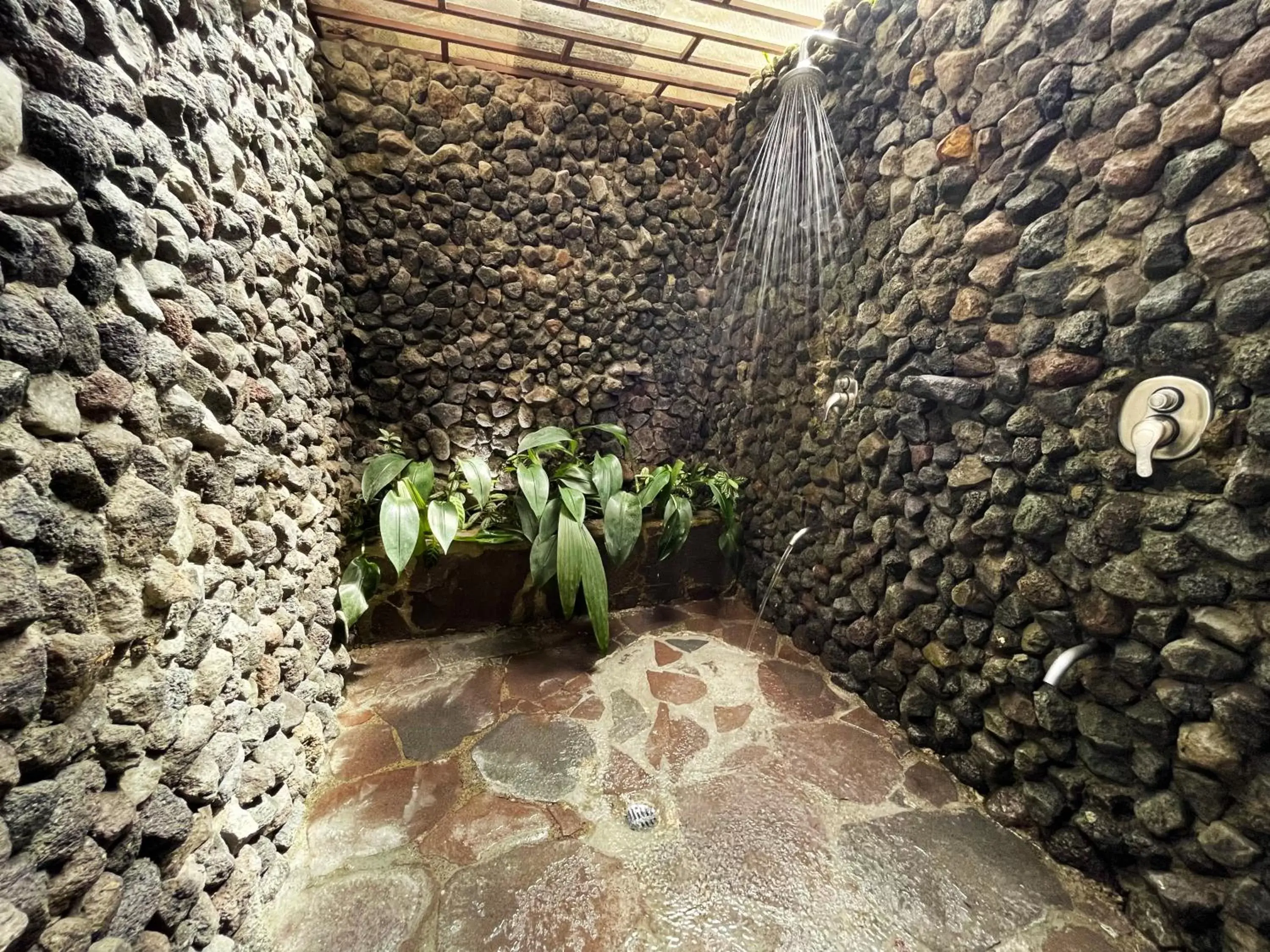 Shower in Lost Iguana Resort and Spa