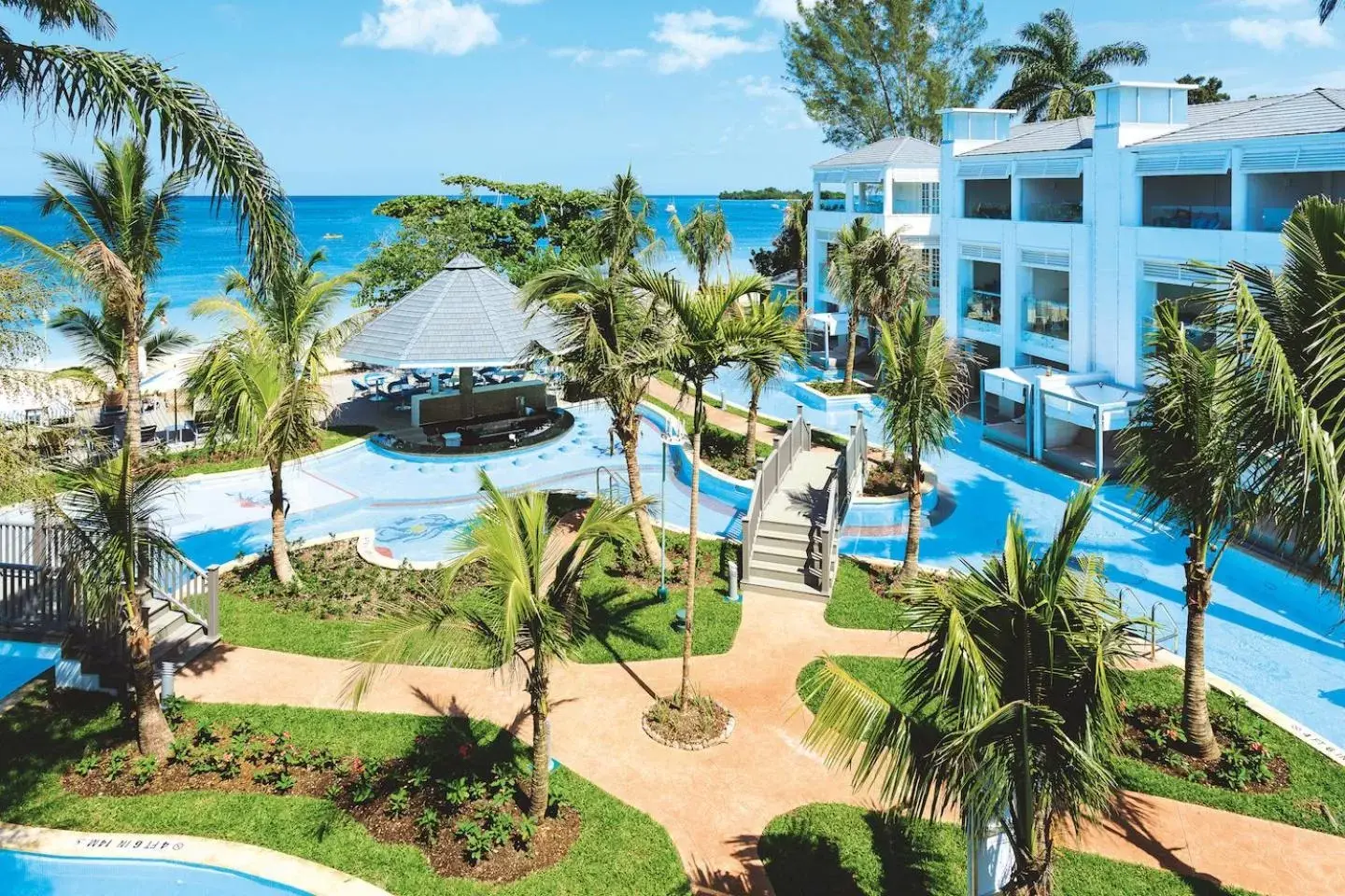 Bird's eye view, Pool View in Azul Beach Resort Negril, Gourmet All Inclusive by Karisma
