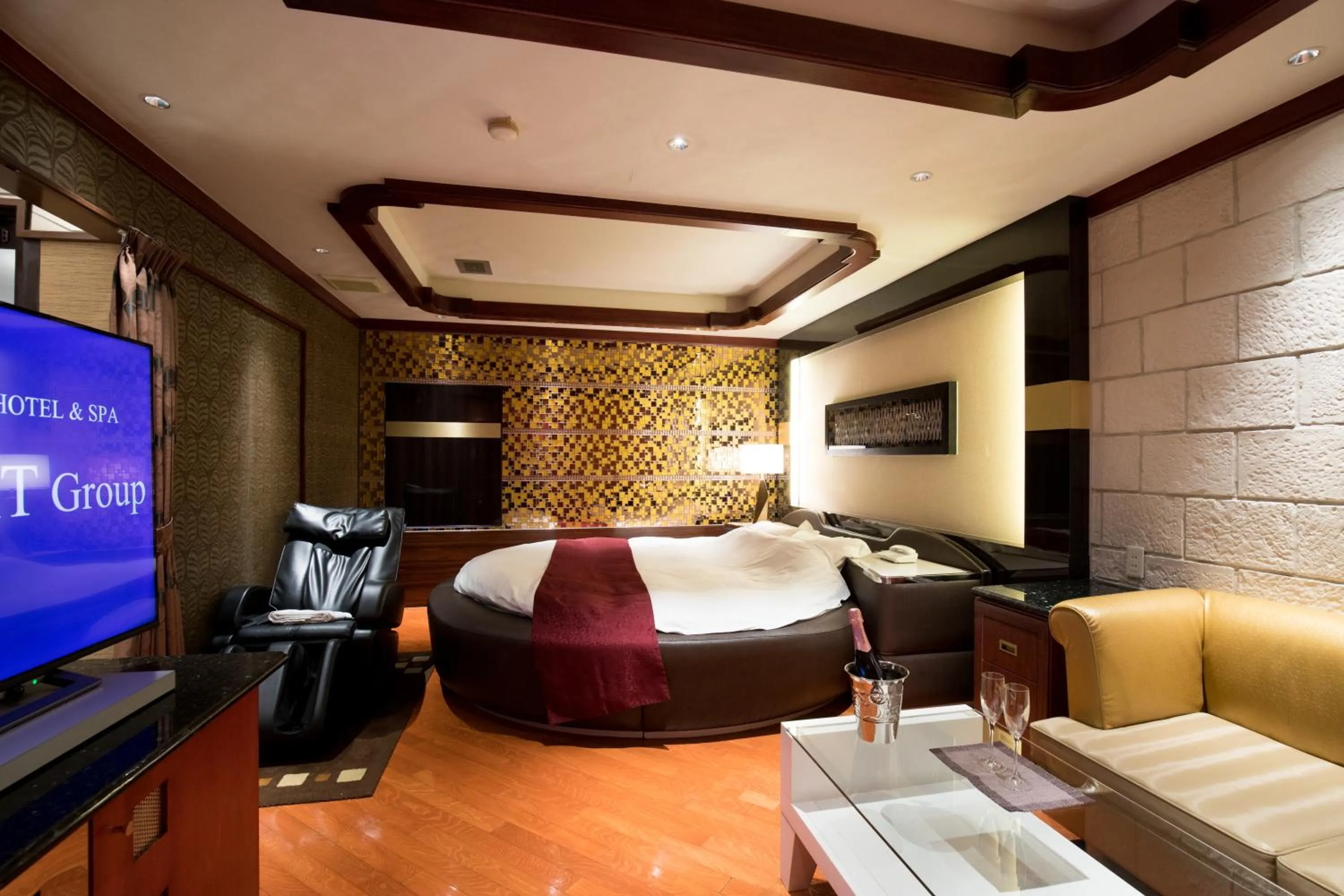 Bed in HOTEL PERRIER (Adult Only)