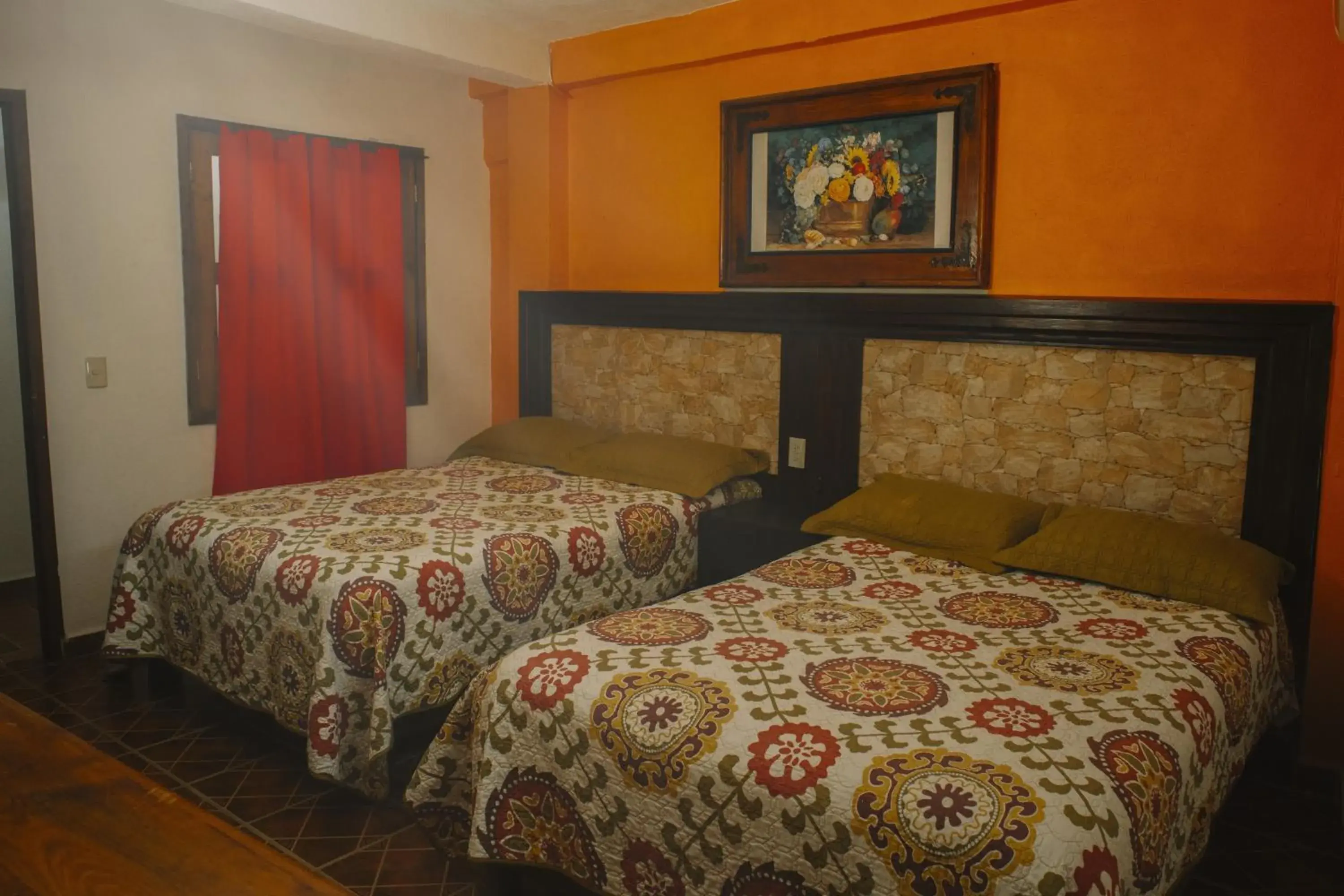 Bed in HOTEL Posada San Agustin