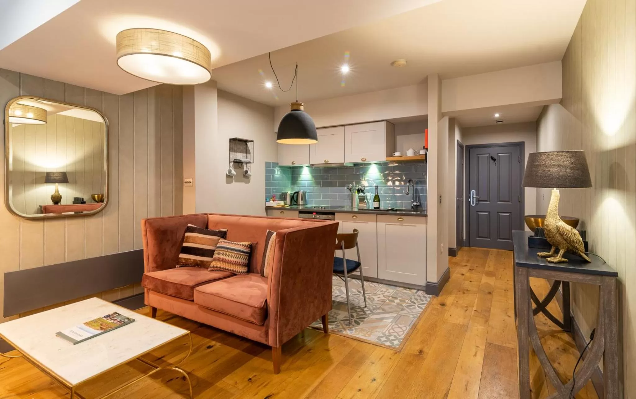Coffee/tea facilities, Seating Area in The Lawrance Luxury Aparthotel - Harrogate