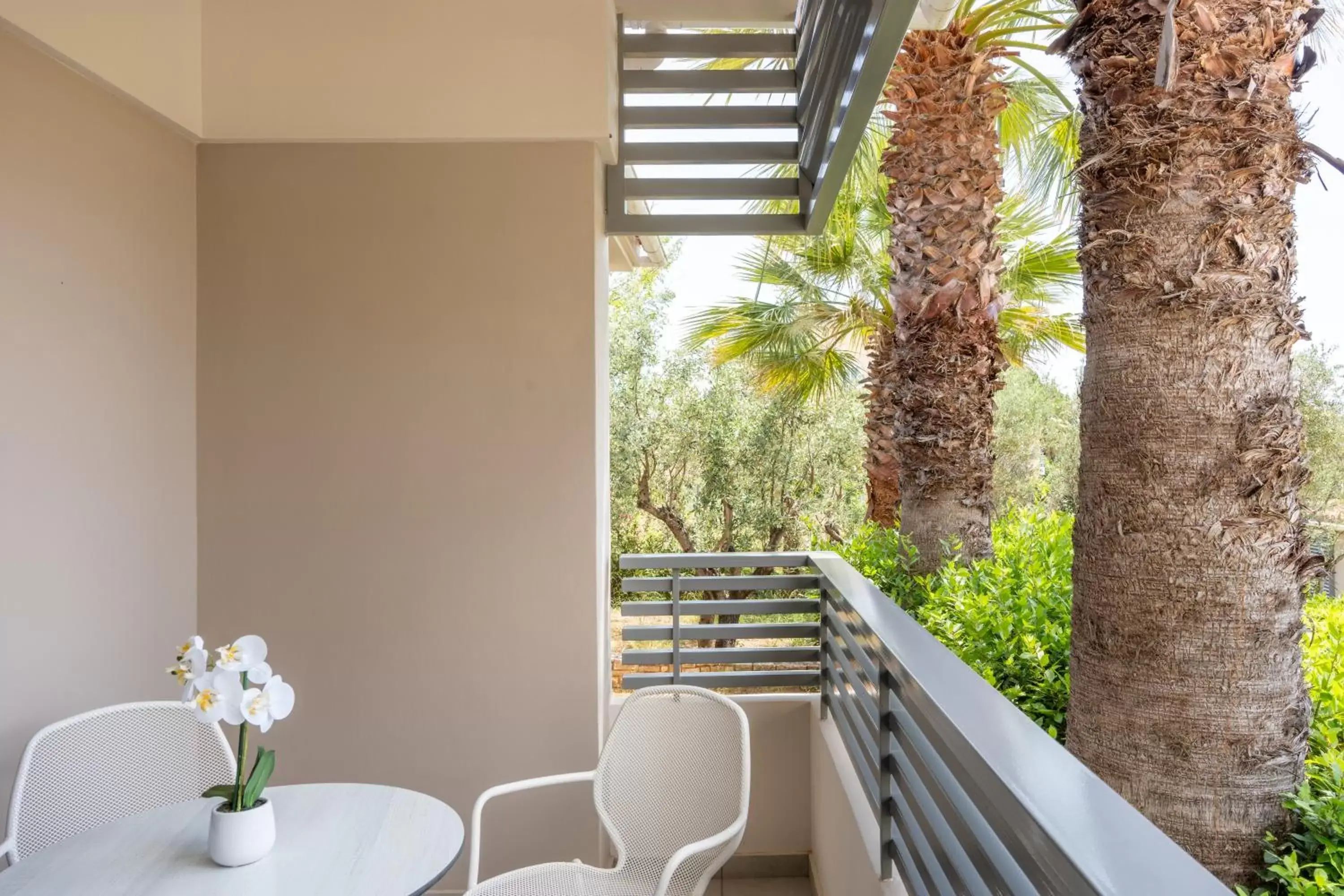 Balcony/Terrace in Akti Taygetos - Conference Resort