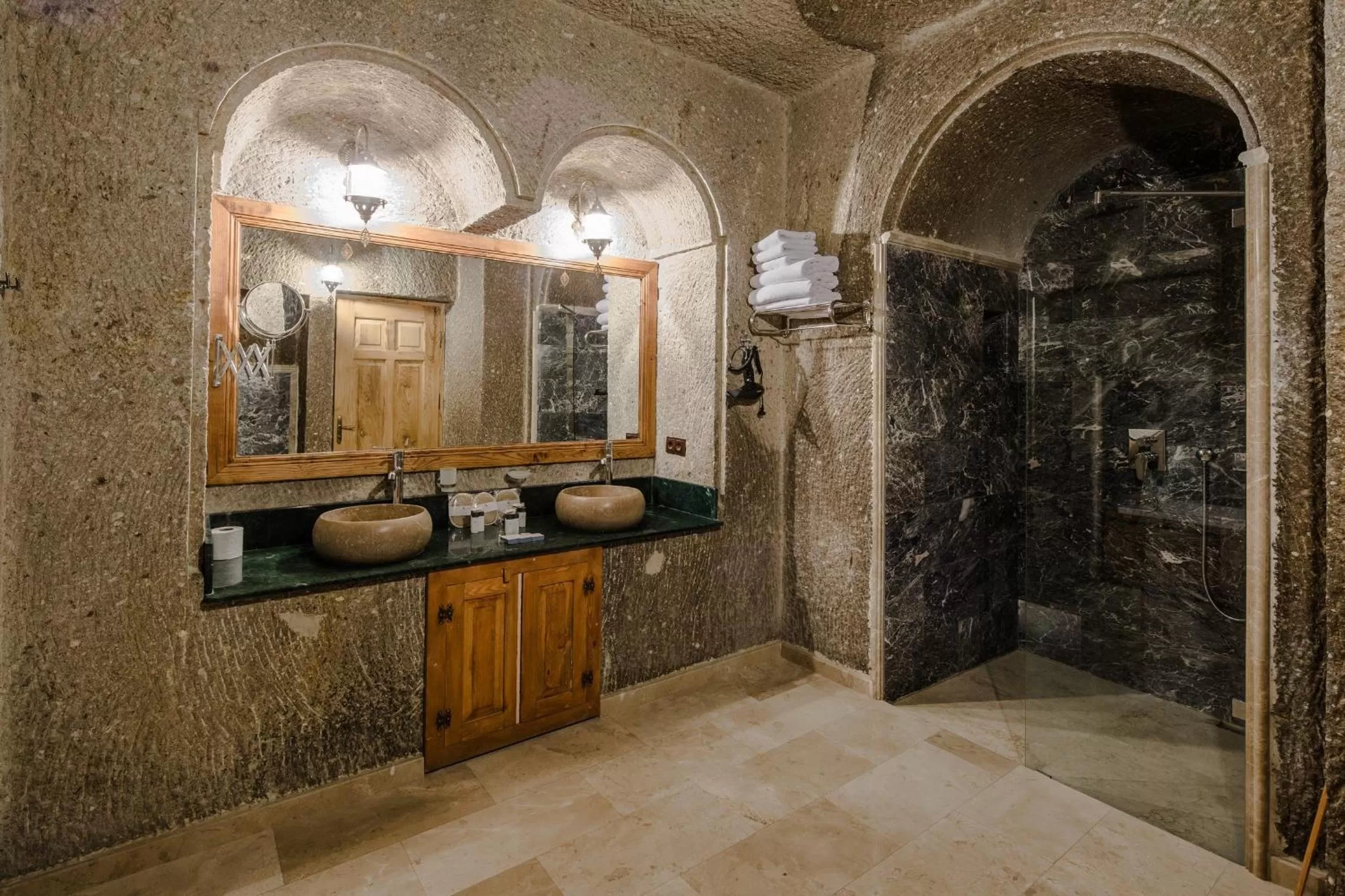 Bathroom in Lunar Cappadocia Hotel