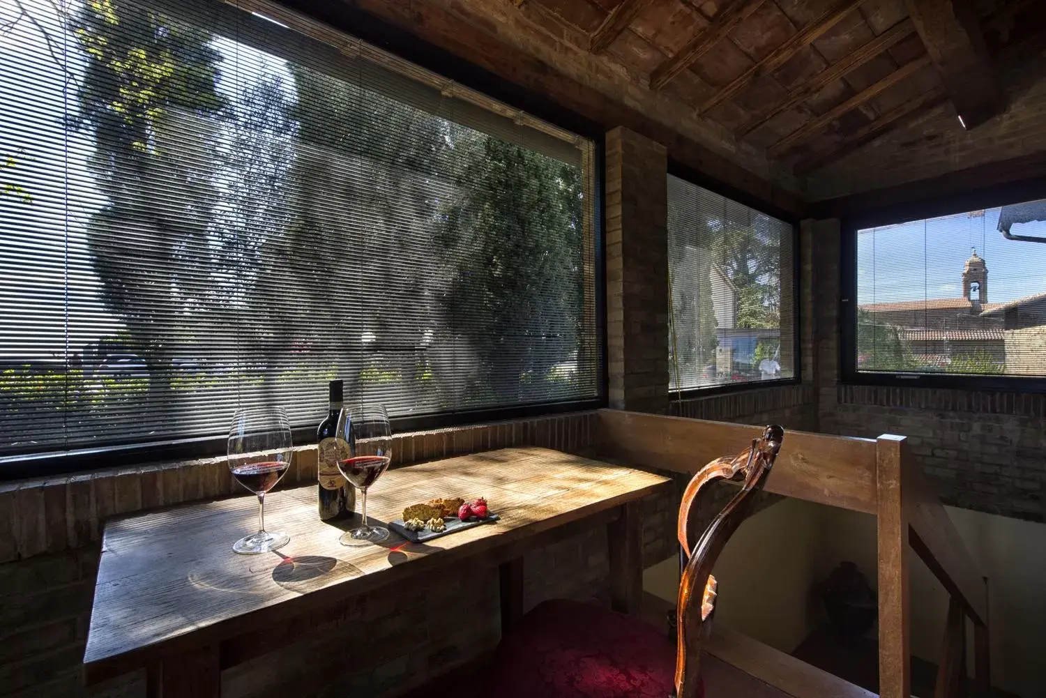 Balcony/Terrace, Bathroom in Drogheria e Locanda Franci