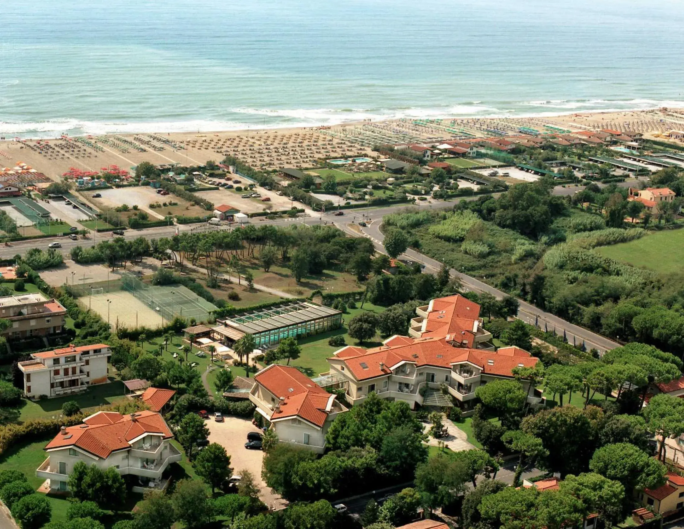 Bird's eye view, Bird's-eye View in Hotel Villa Undulna - Terme della Versilia