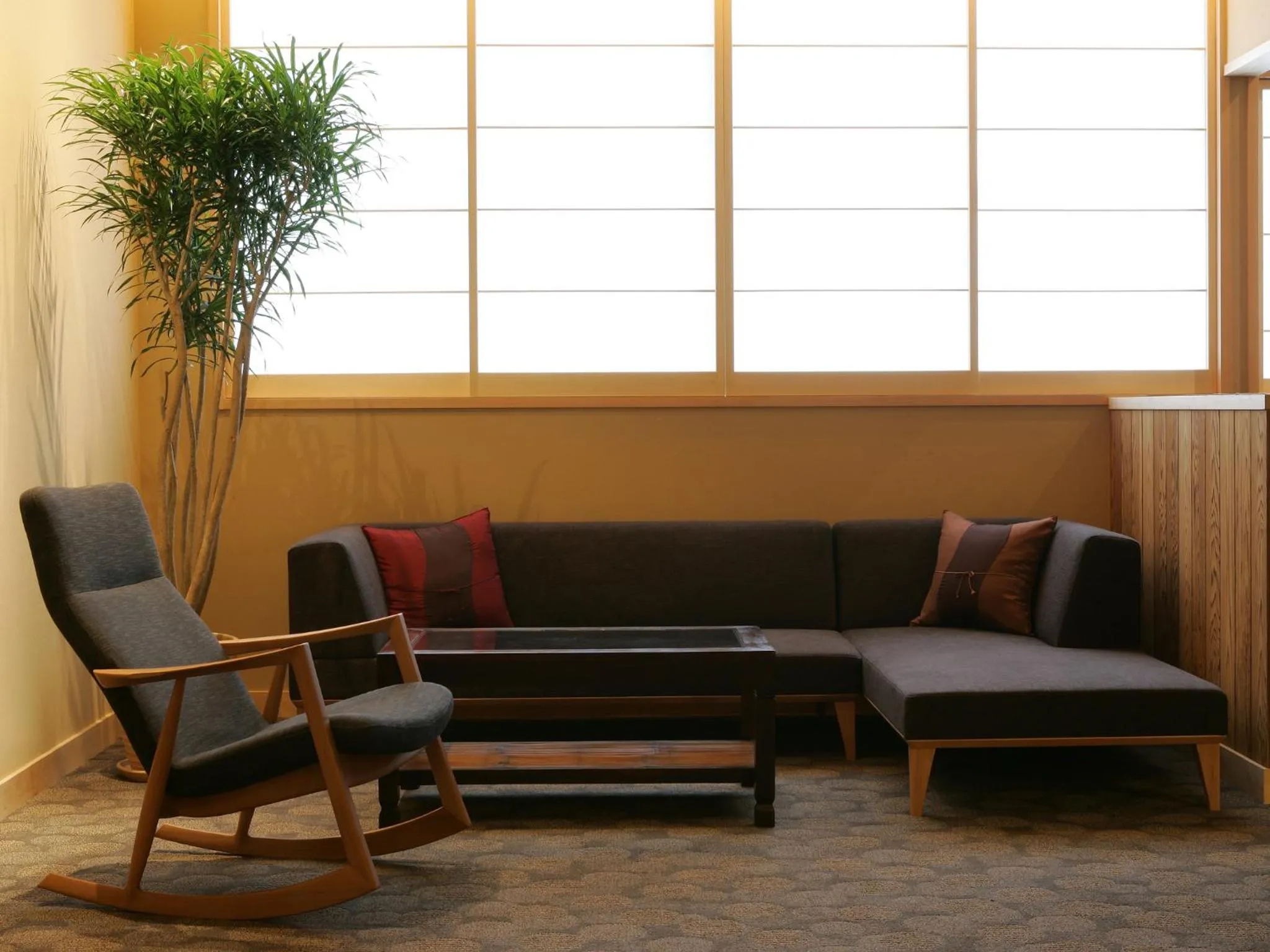 Lounge or bar in Hotel New Awaji