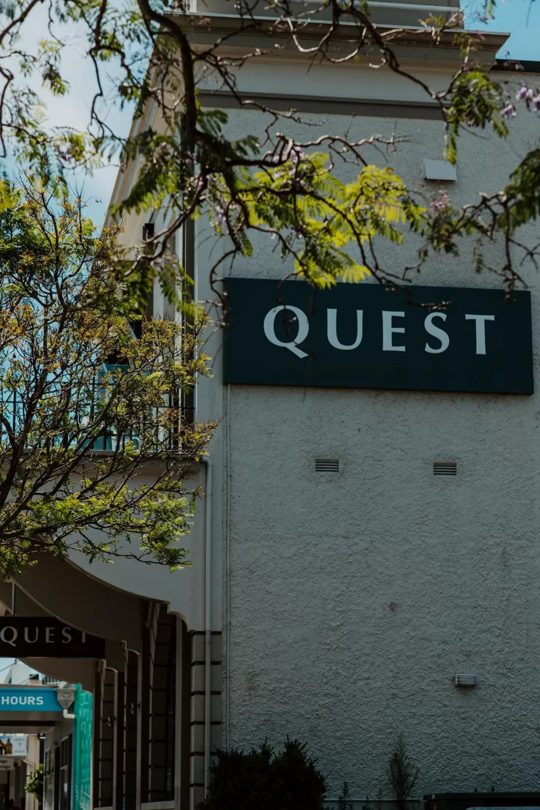 Property building, Property Logo/Sign in Quest Napier Serviced Apartments