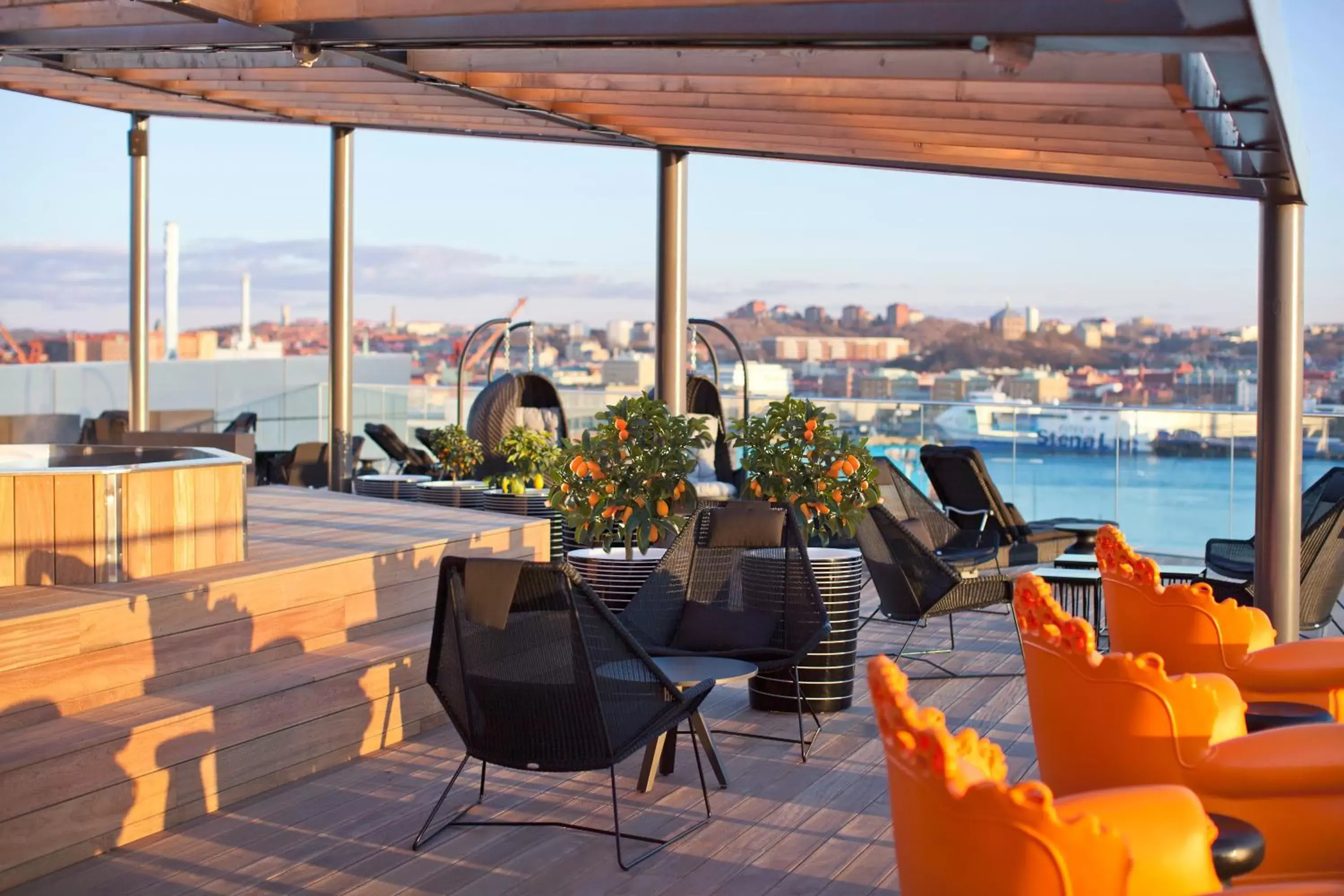 Balcony/Terrace in Radisson Blu Riverside Hotel