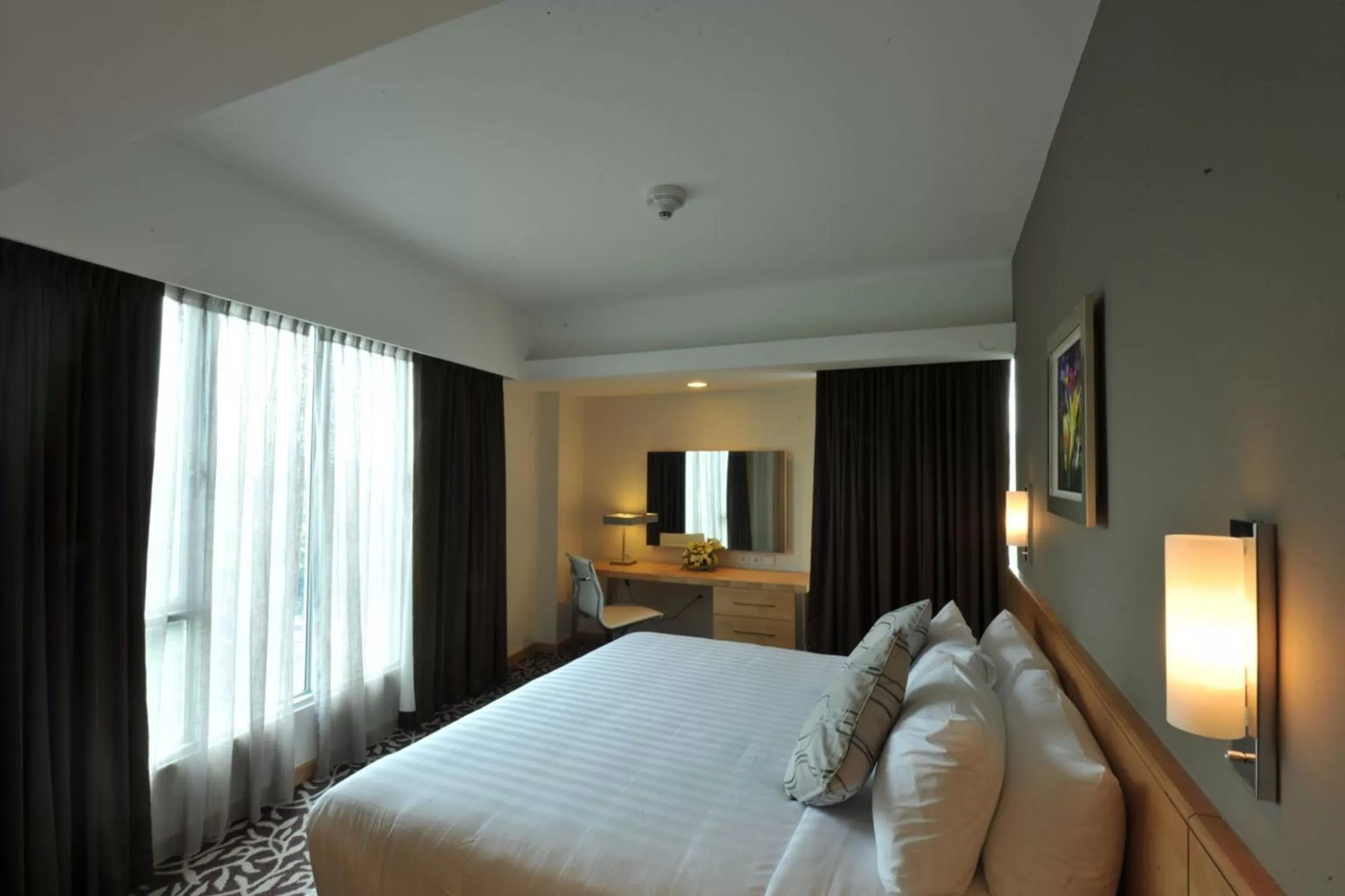 Photo of the whole room, Bed in The Everly Putrajaya