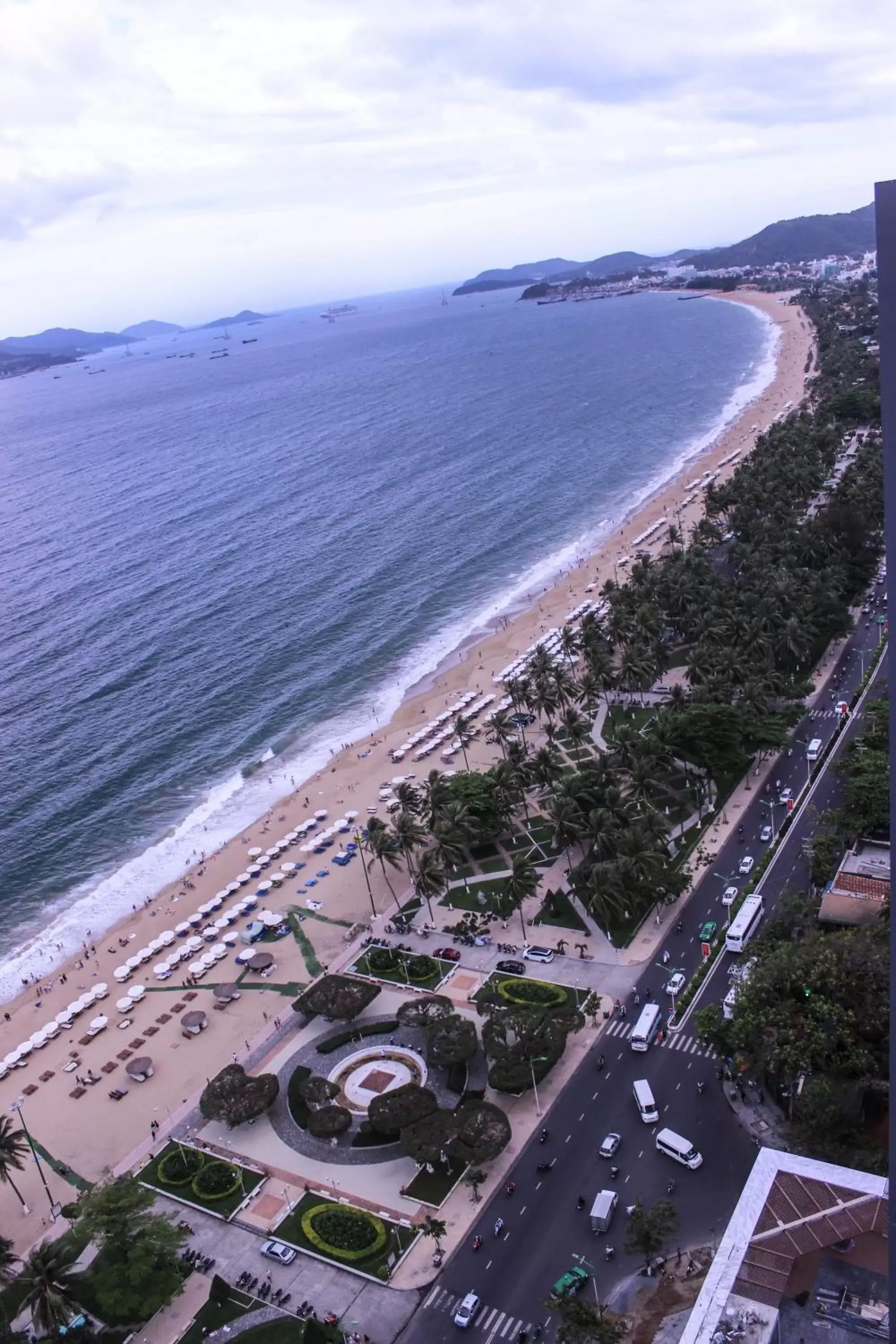 Sea view, Bird's-eye View in Gold Ocean Apartment