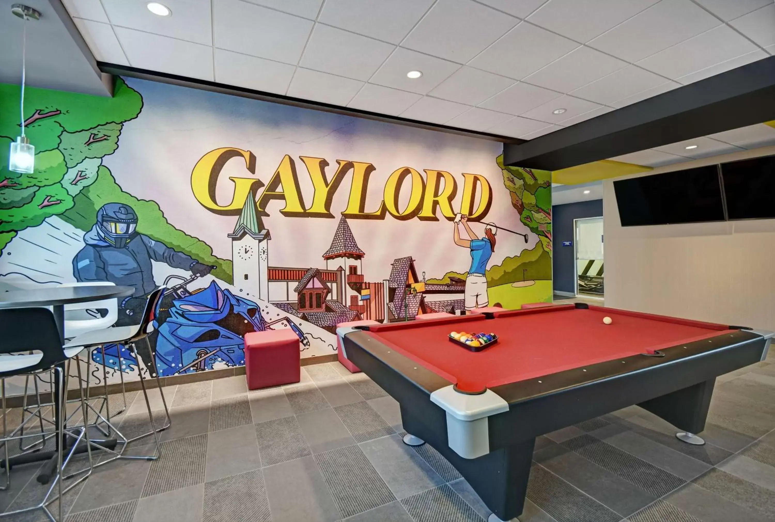 Lobby or reception, Billiards in Tru By Hilton Gaylord, Mi