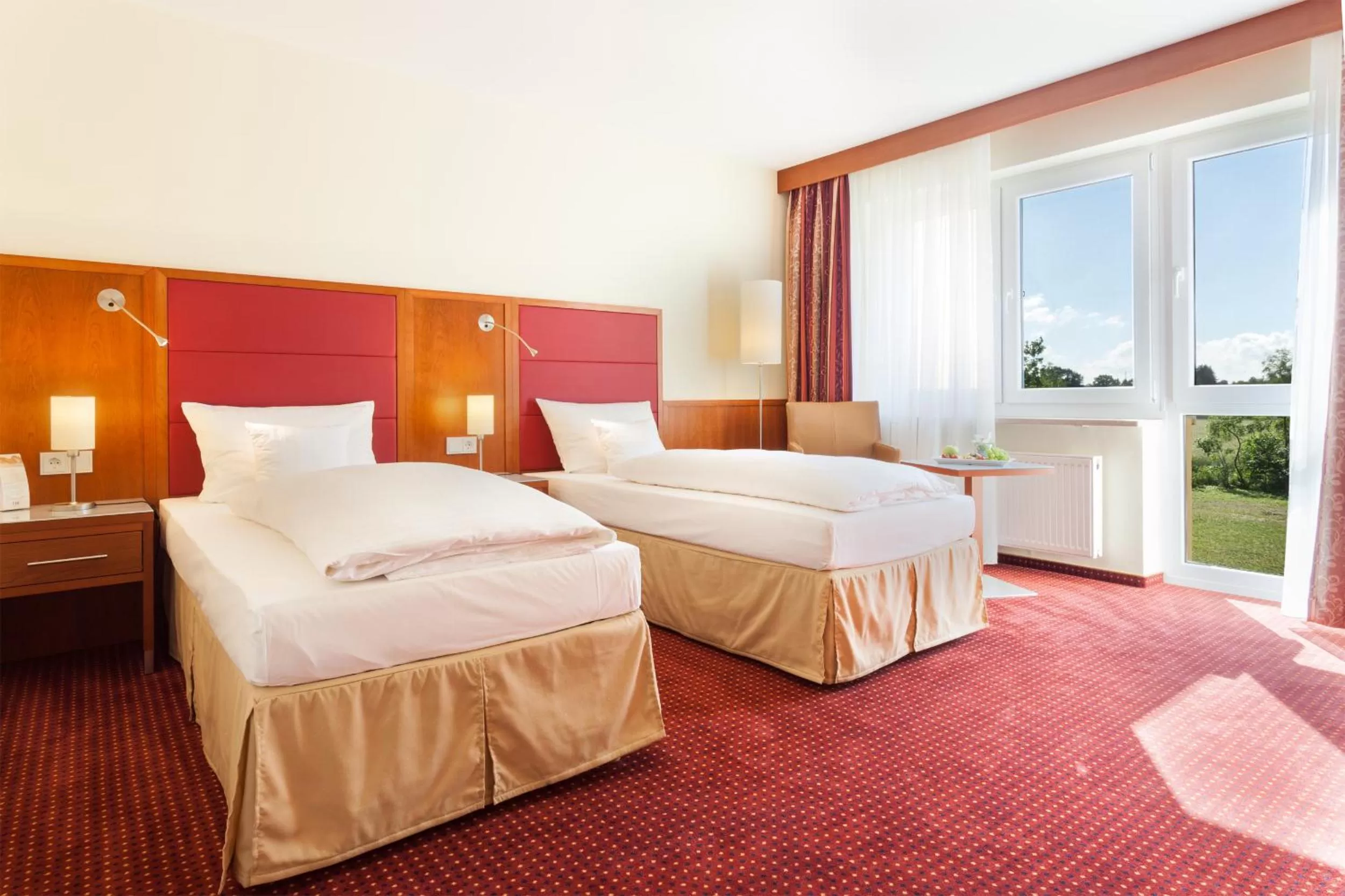 Bed in Morada Hotel Heidesee Gifhorn