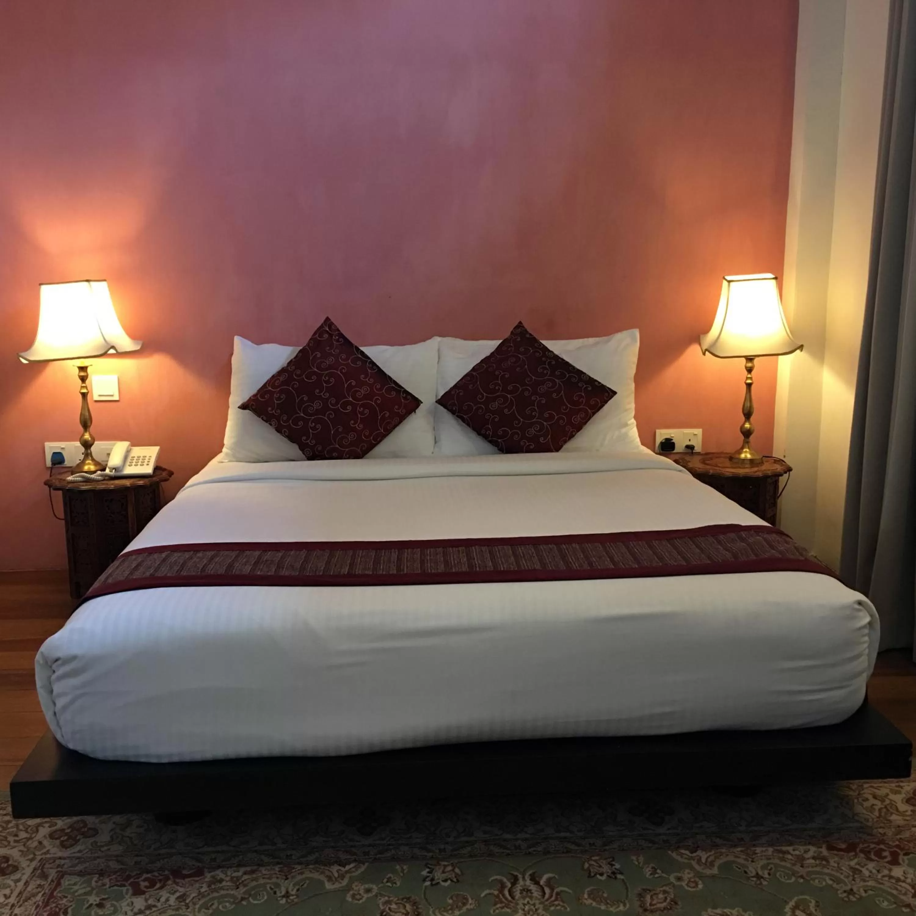 Photo of the whole room, Bed in Spices Hotel