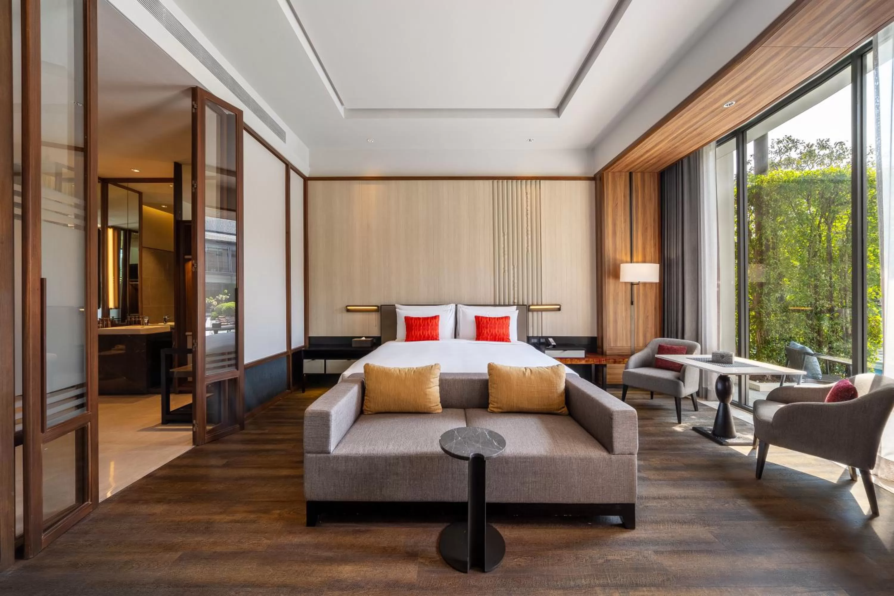 Photo of the whole room, Bed in Villa Deva Resort & Hotel Bangkok