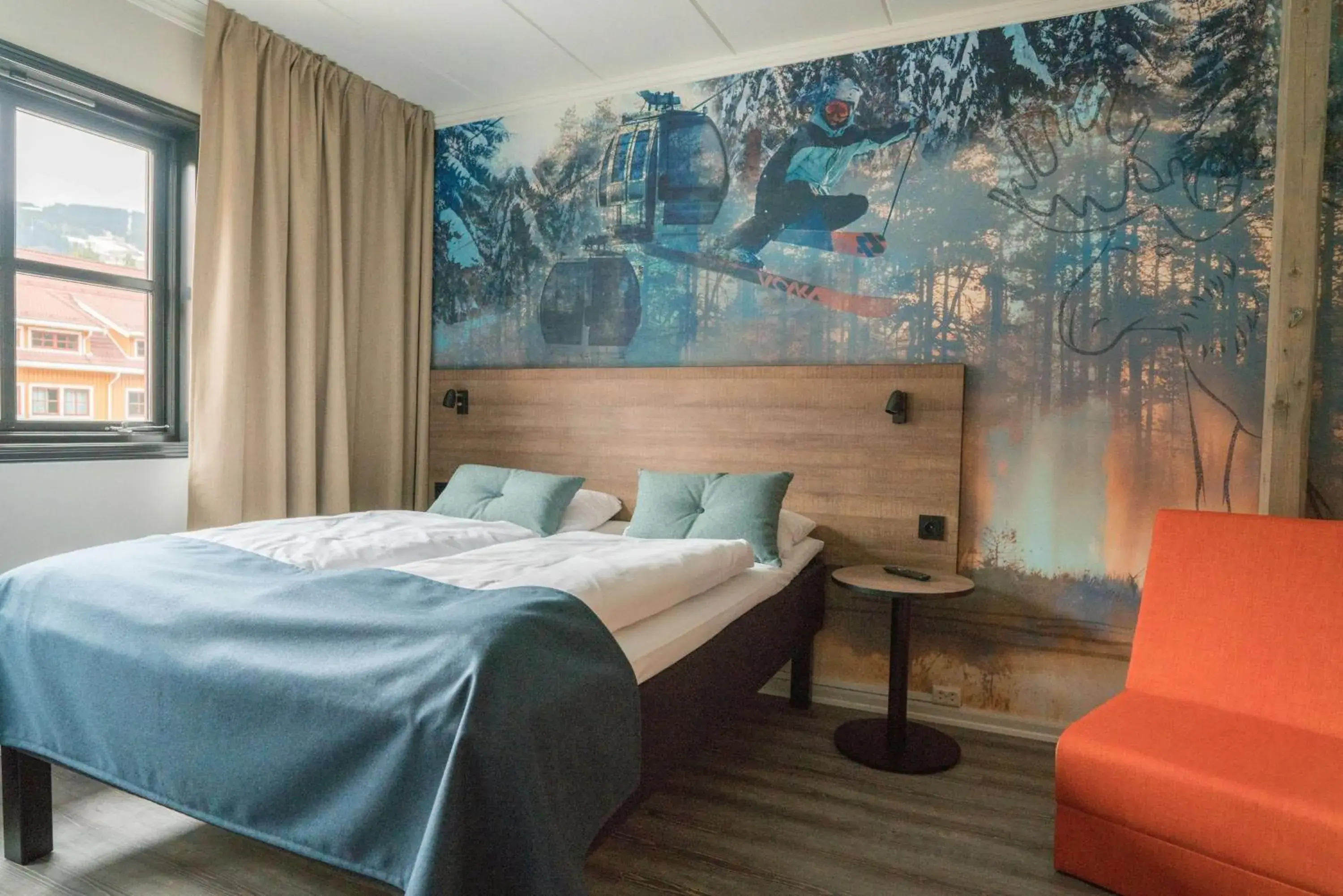 Photo of the whole room, Bed in Scandic Hafjell