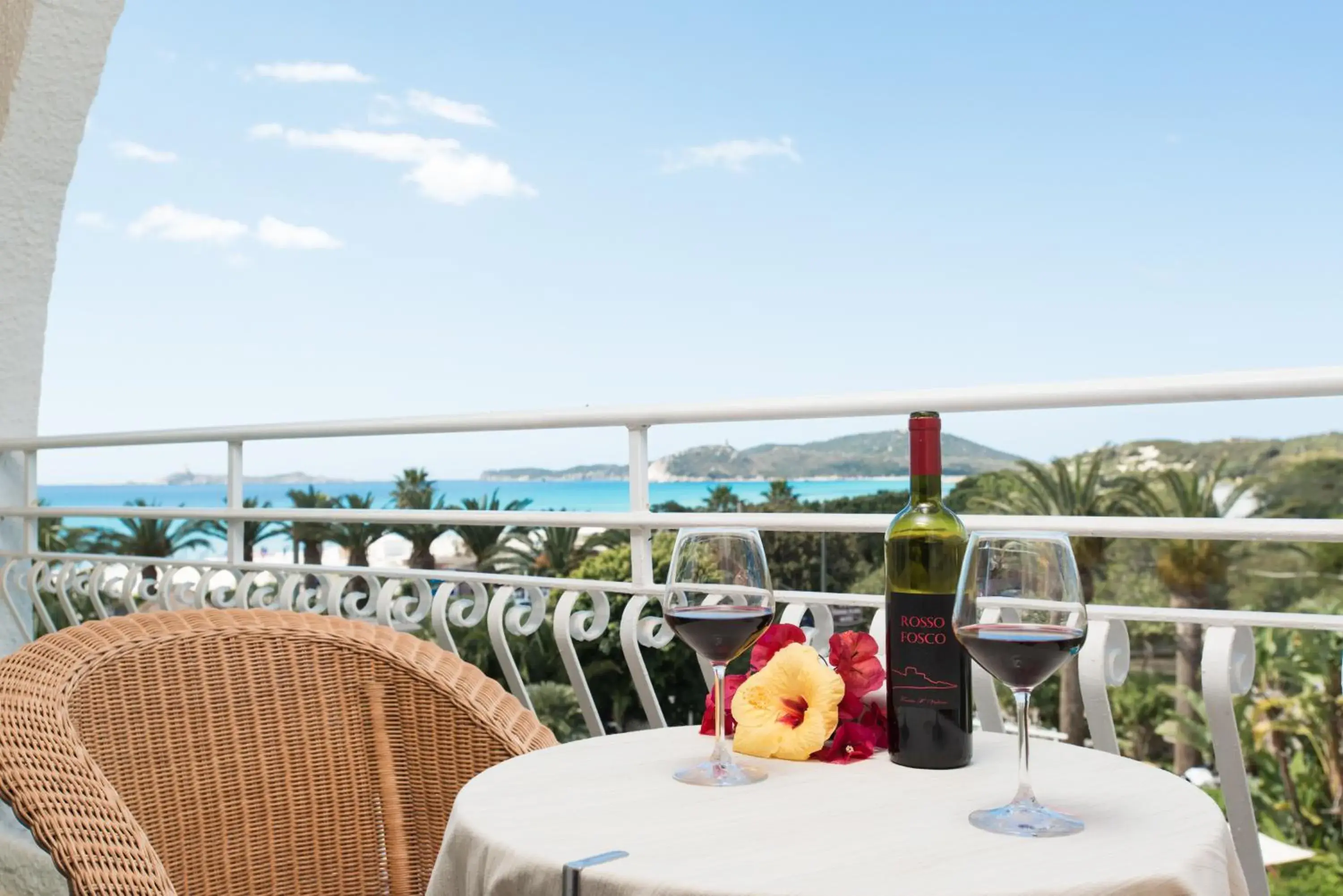 Sea view, Balcony/Terrace in Hotel Simius Playa