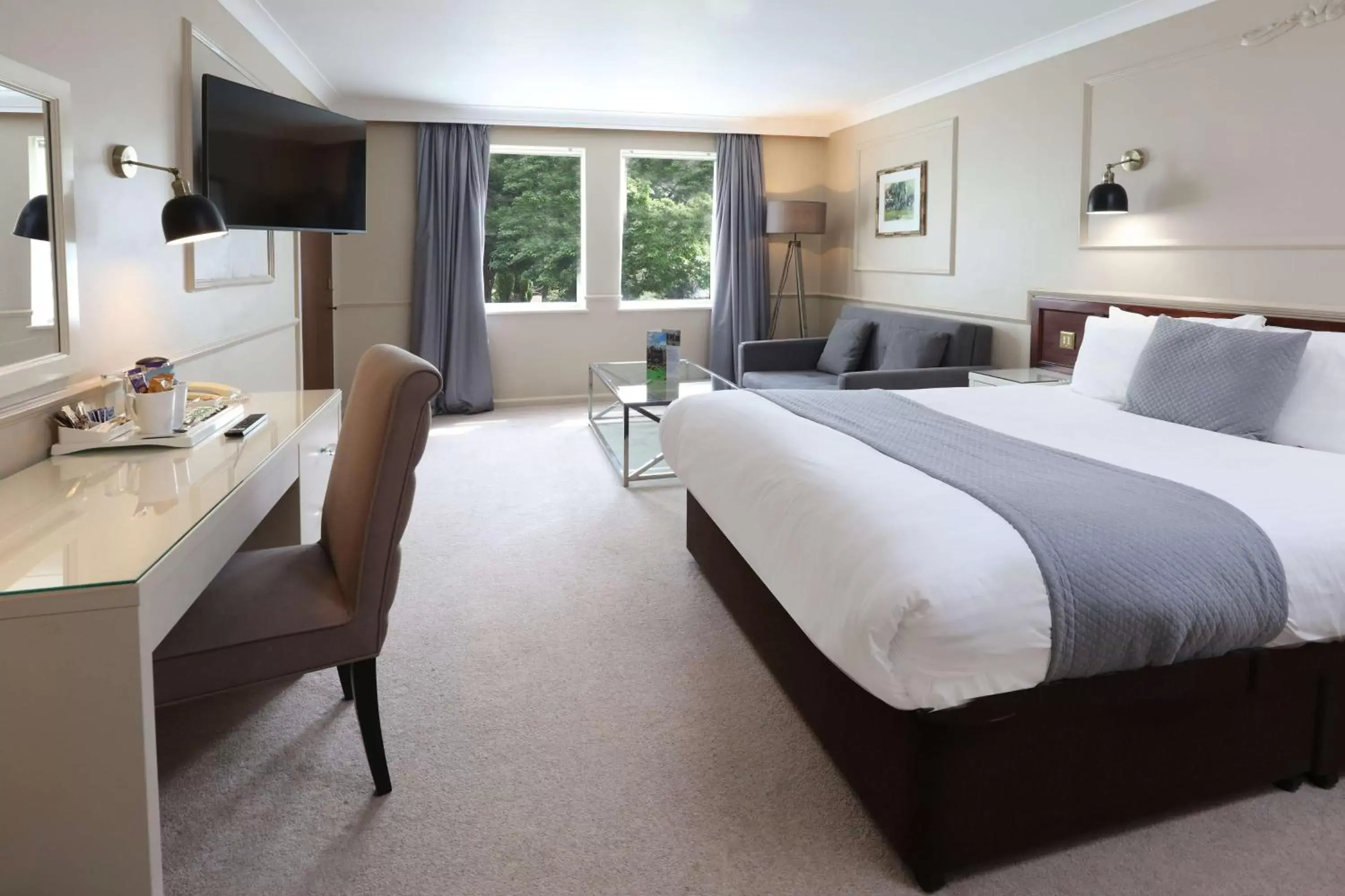 Superior Double Bed with Garden View - Non-Smoking in Moor Hall Hotel & Spa, BW Premier Collection