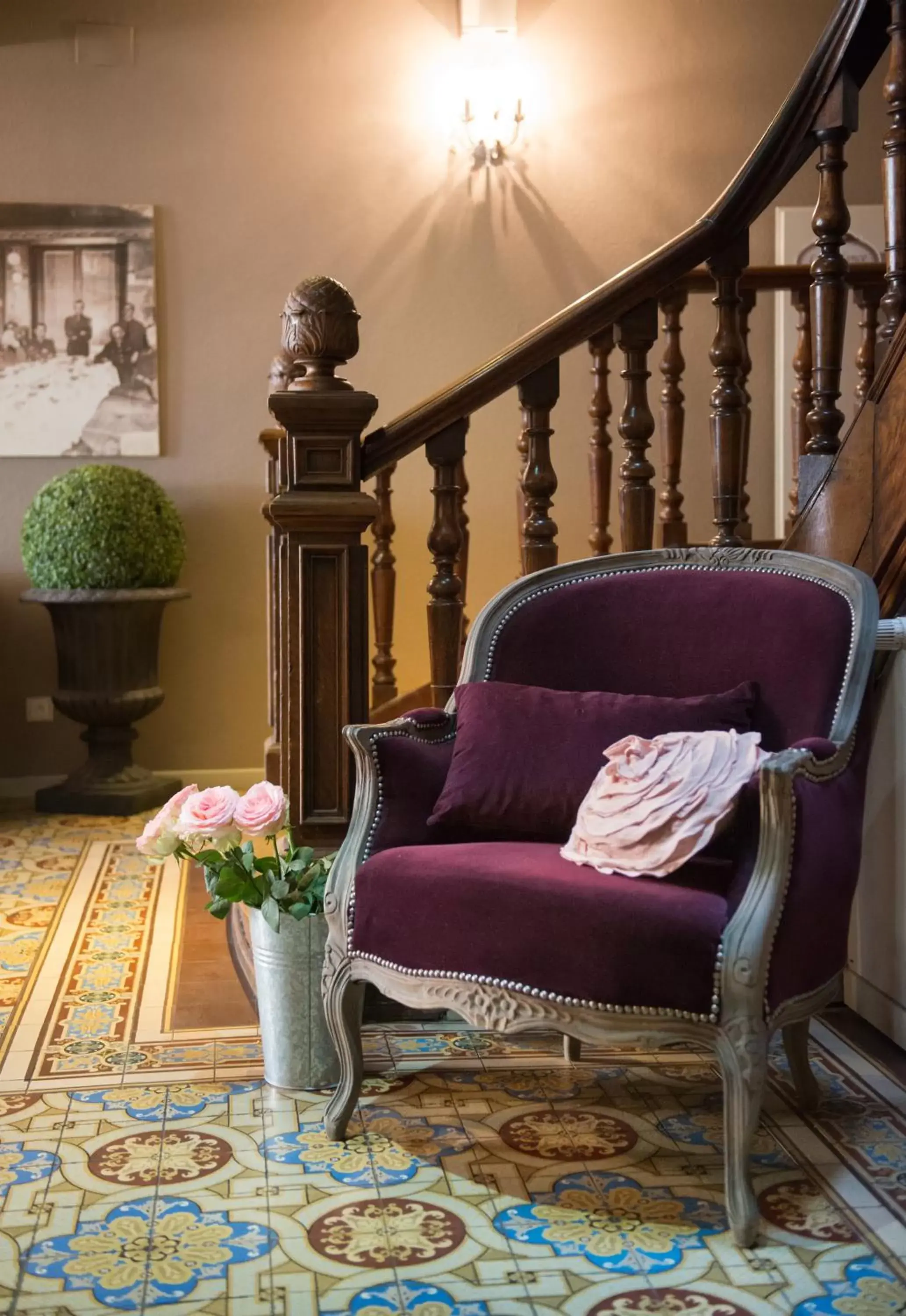 Lobby or reception, Seating Area in The Originals City, Hôtel de la Balance, Montbéliard