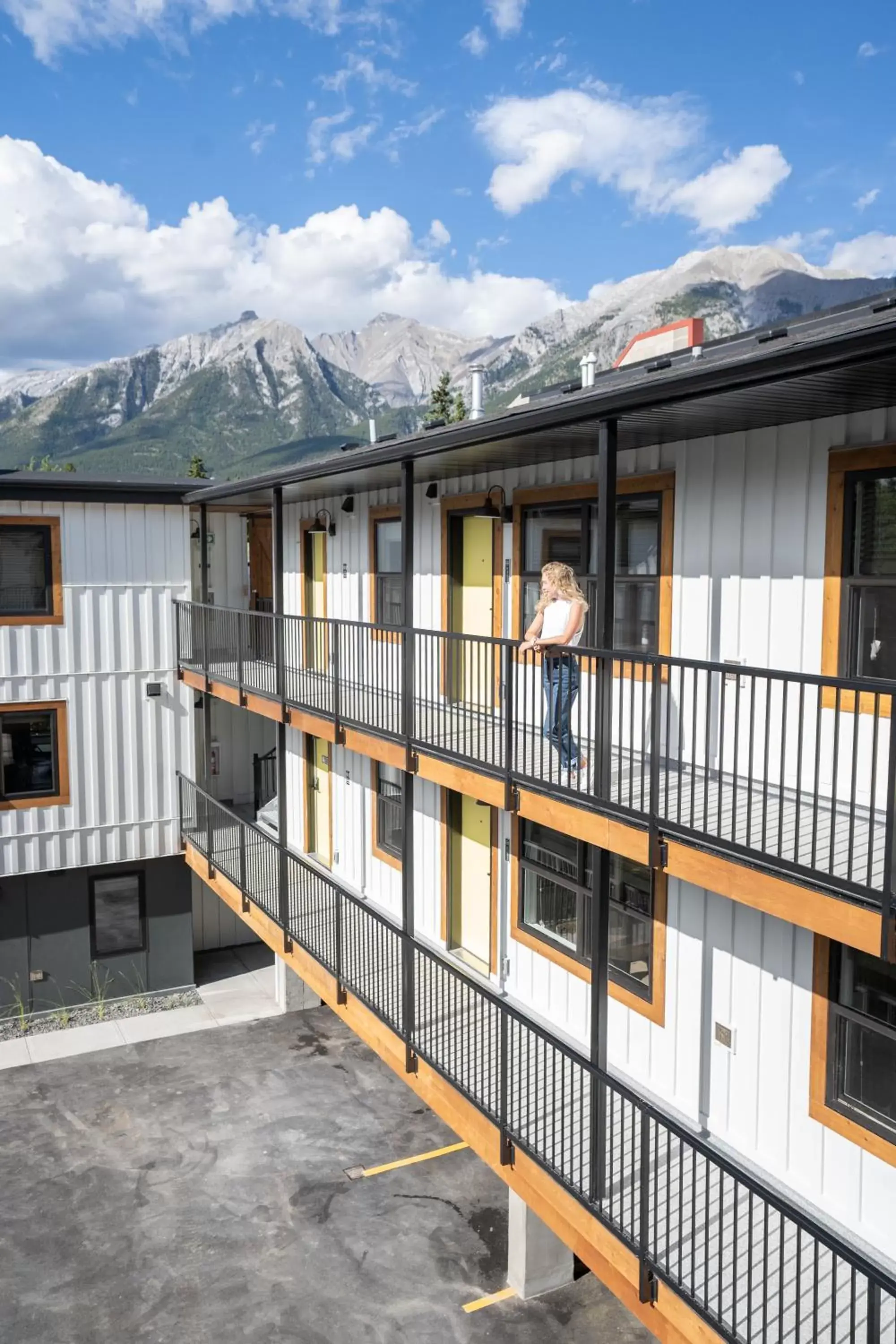 Property building in Basecamp Suites Canmore
