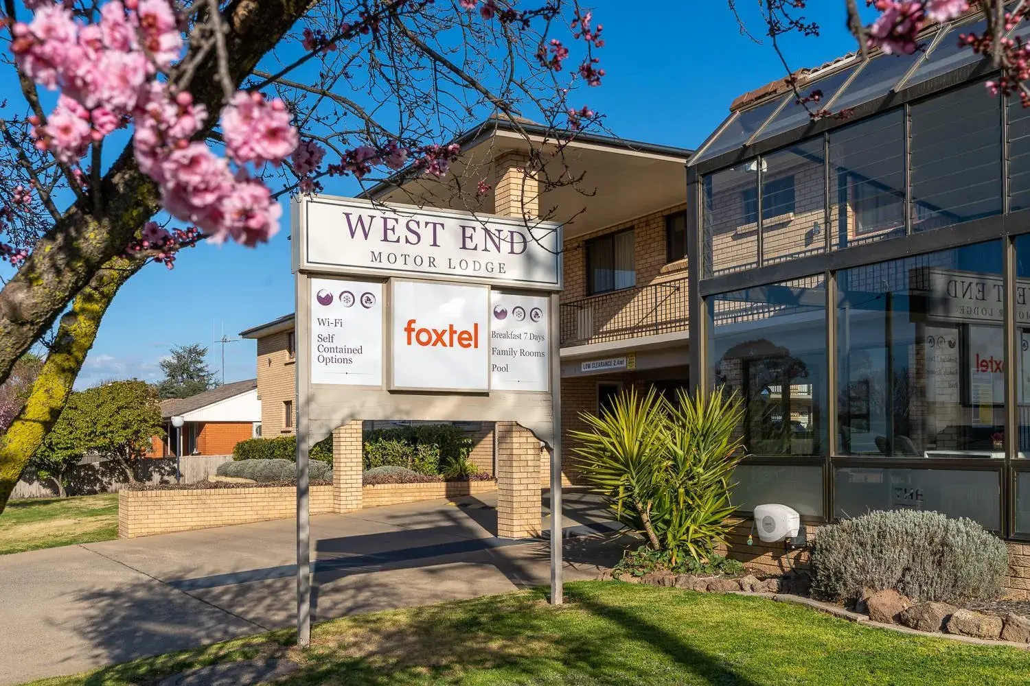 Property Building in West End Motor Lodge