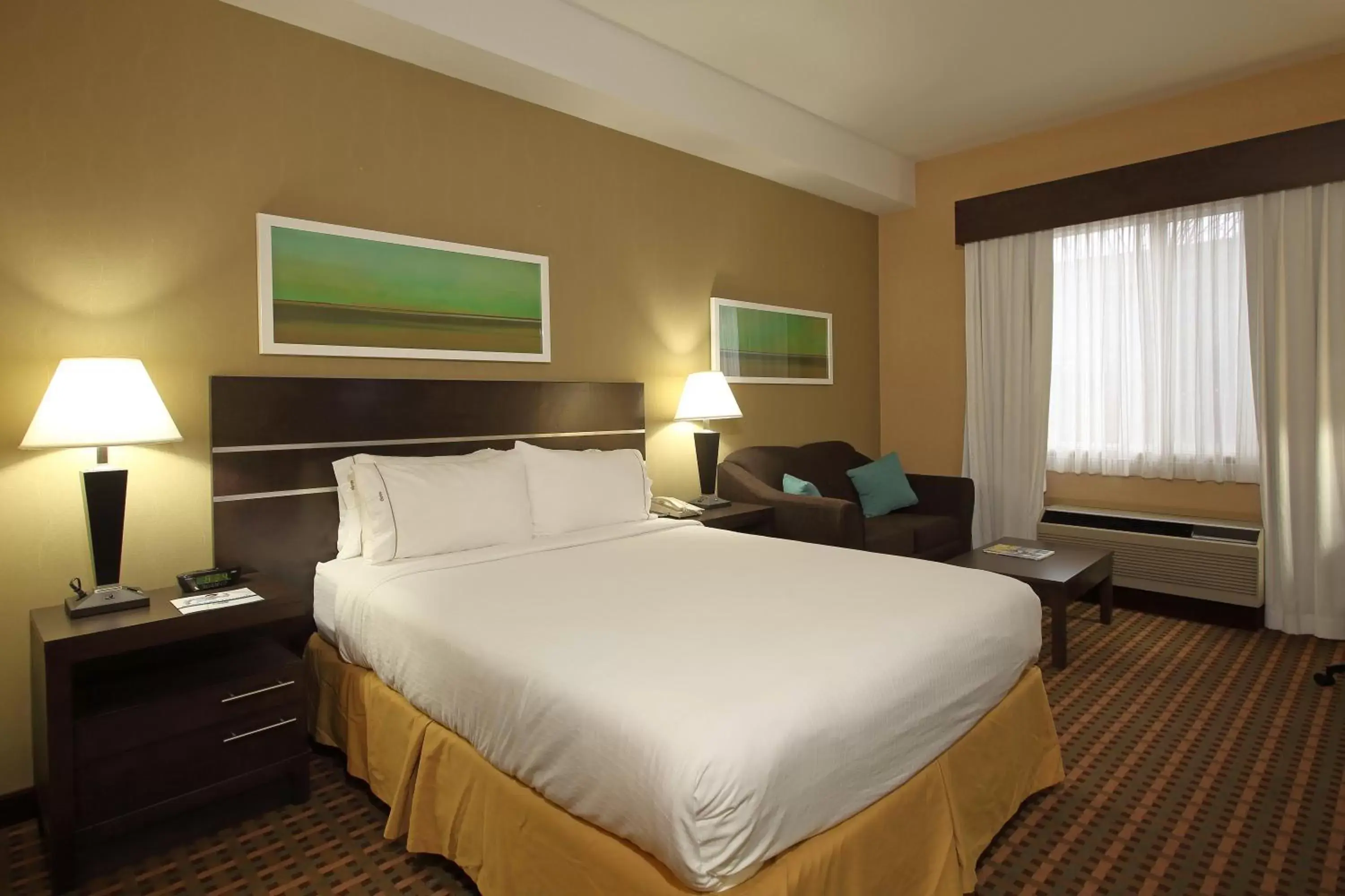 Photo of the whole room, Bed in Holiday Inn Express Hotel & Suites Vernon, an IHG Hotel