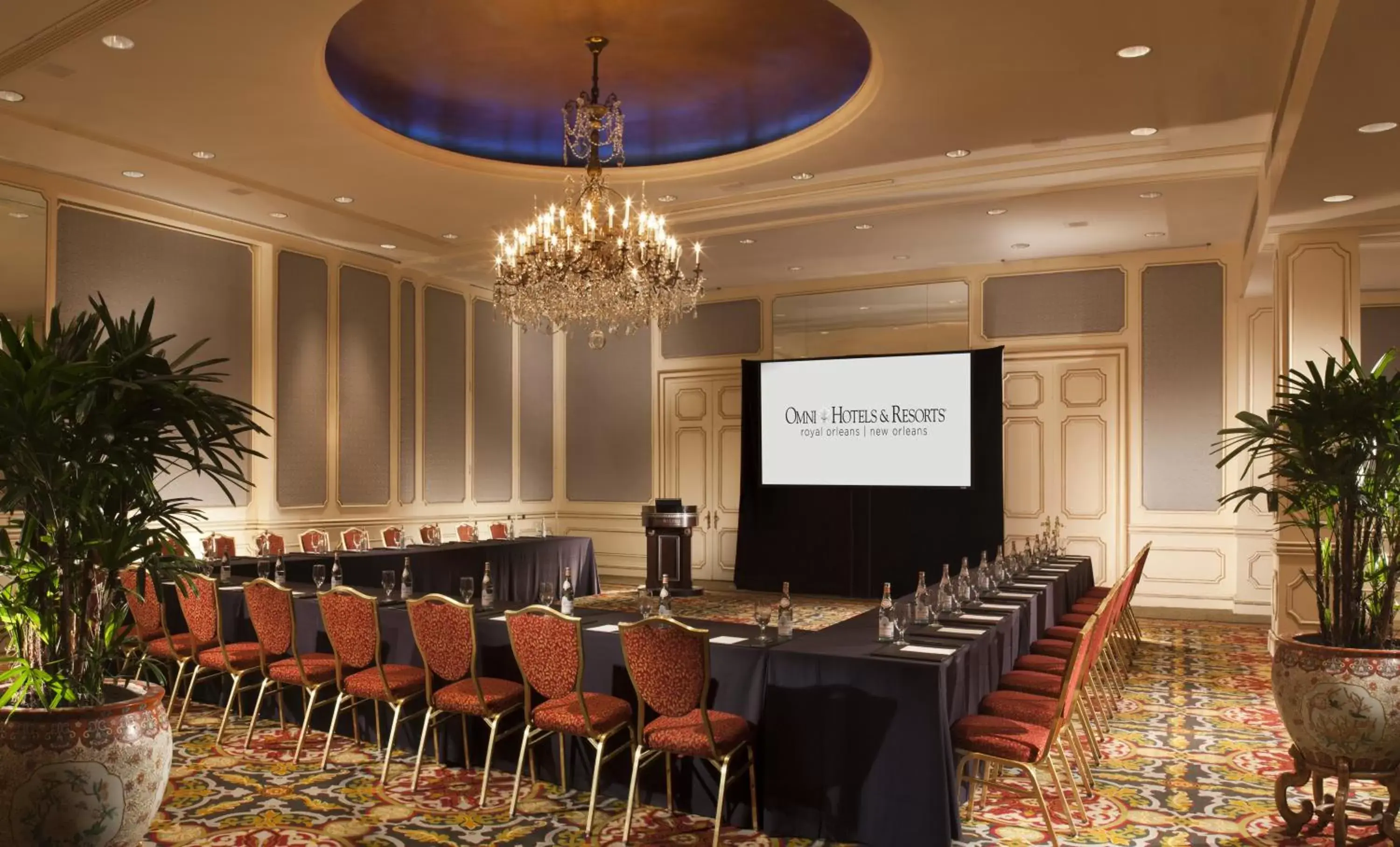 Banquet/Function facilities, Business Area/Conference Room in Omni Royal Orleans Hotel