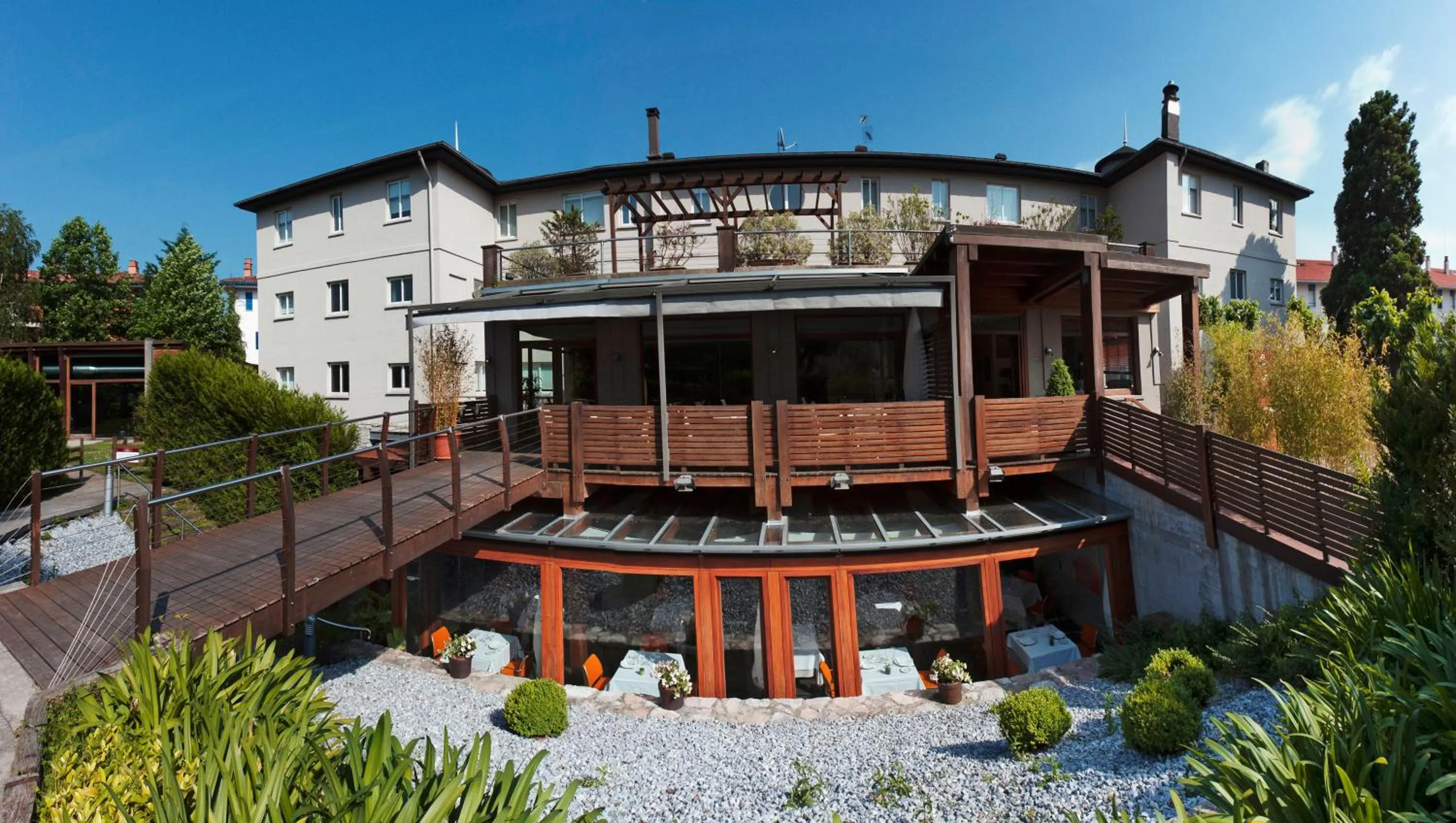 Facade/entrance in Hotel Rio Bidasoa