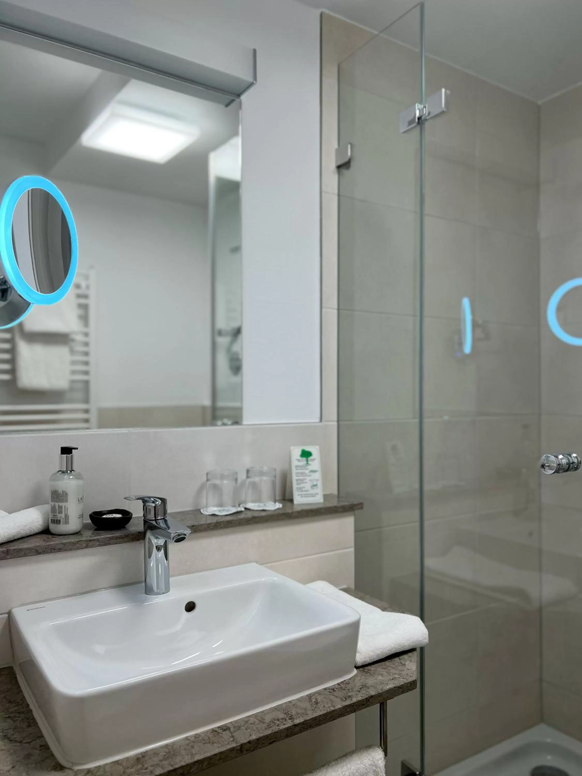 Shower in Hotel Prinz