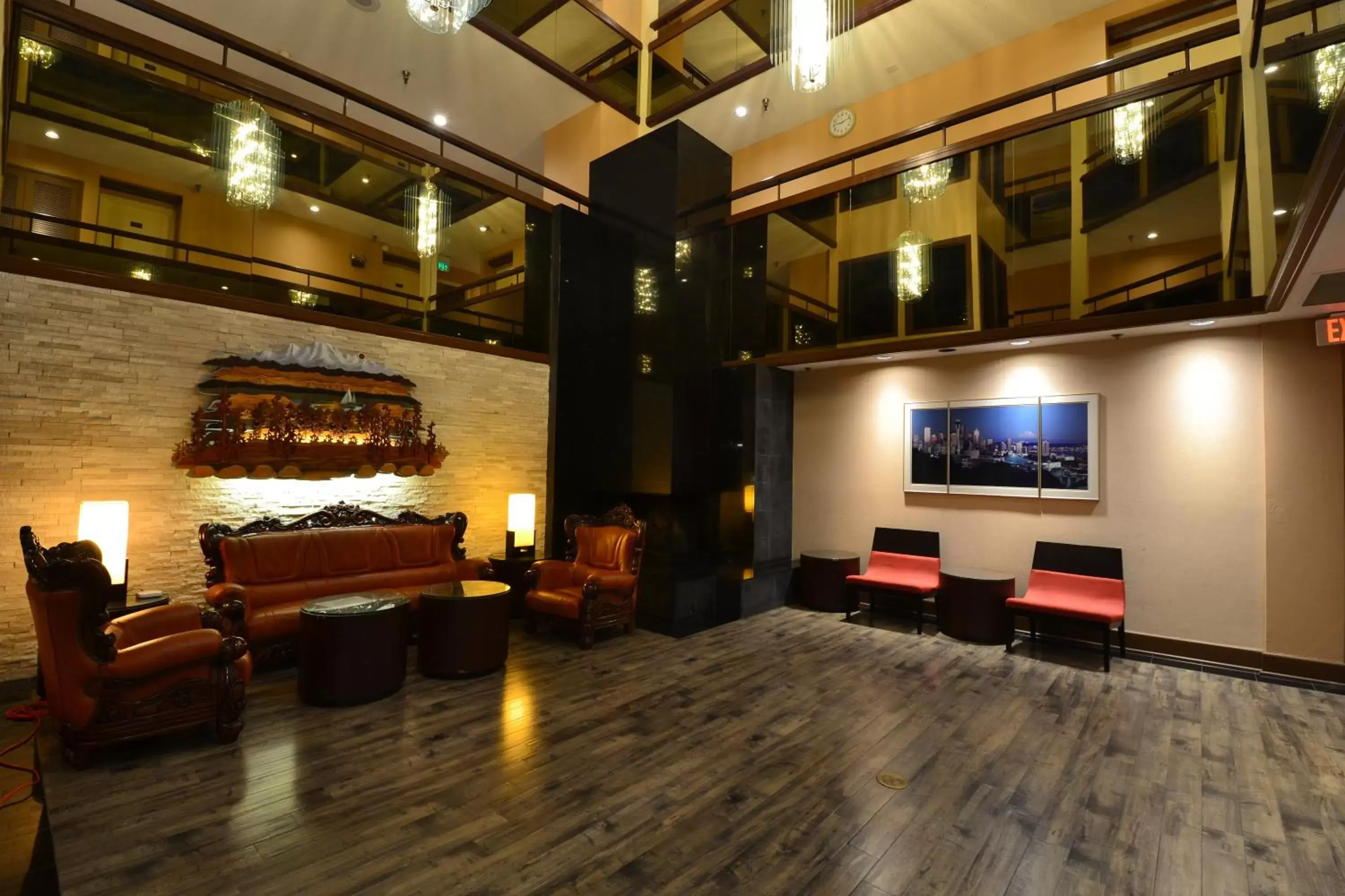 Lobby or reception in Hotel International