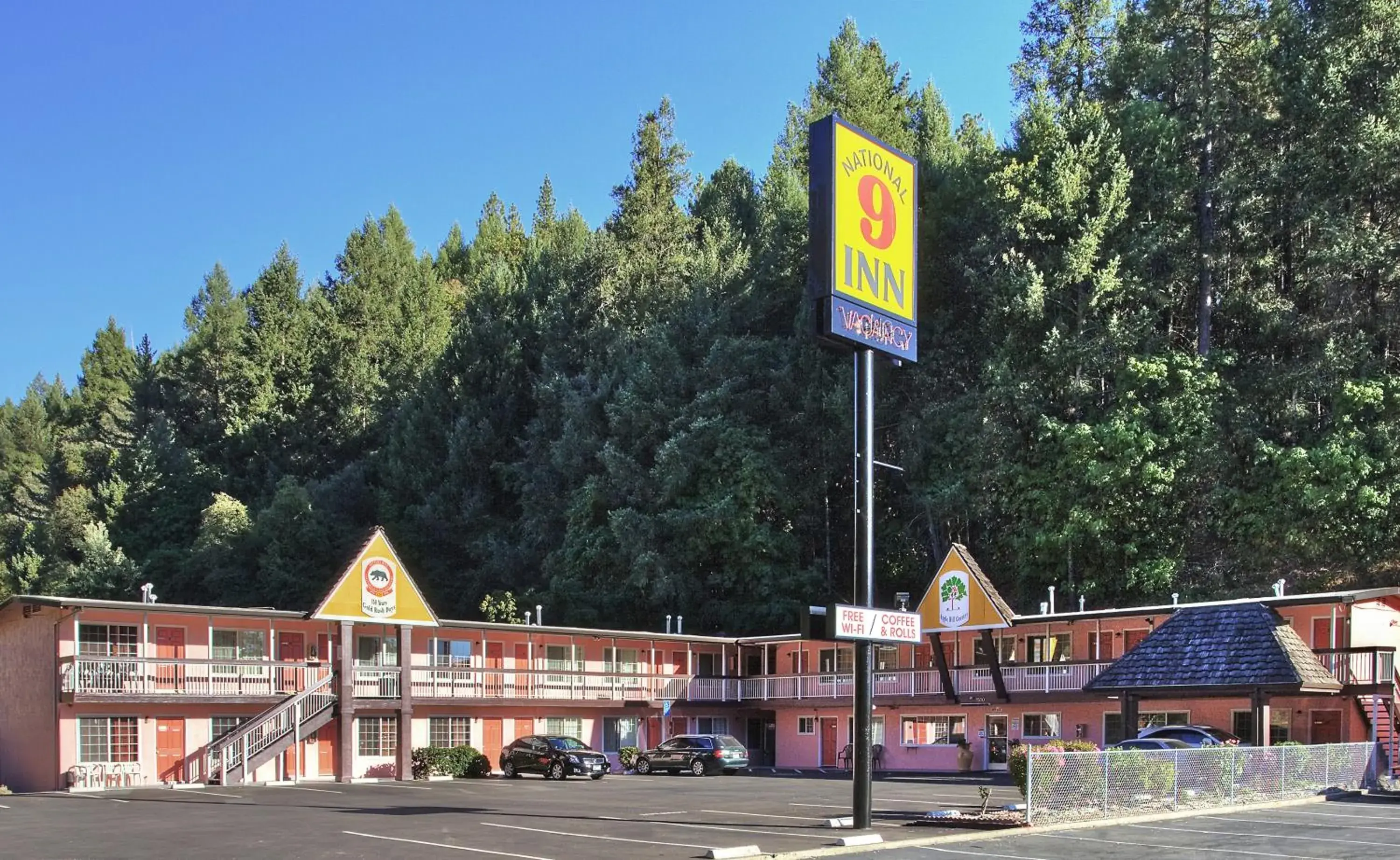 View (from property/room), Property Building in National 9 Inn - Placerville