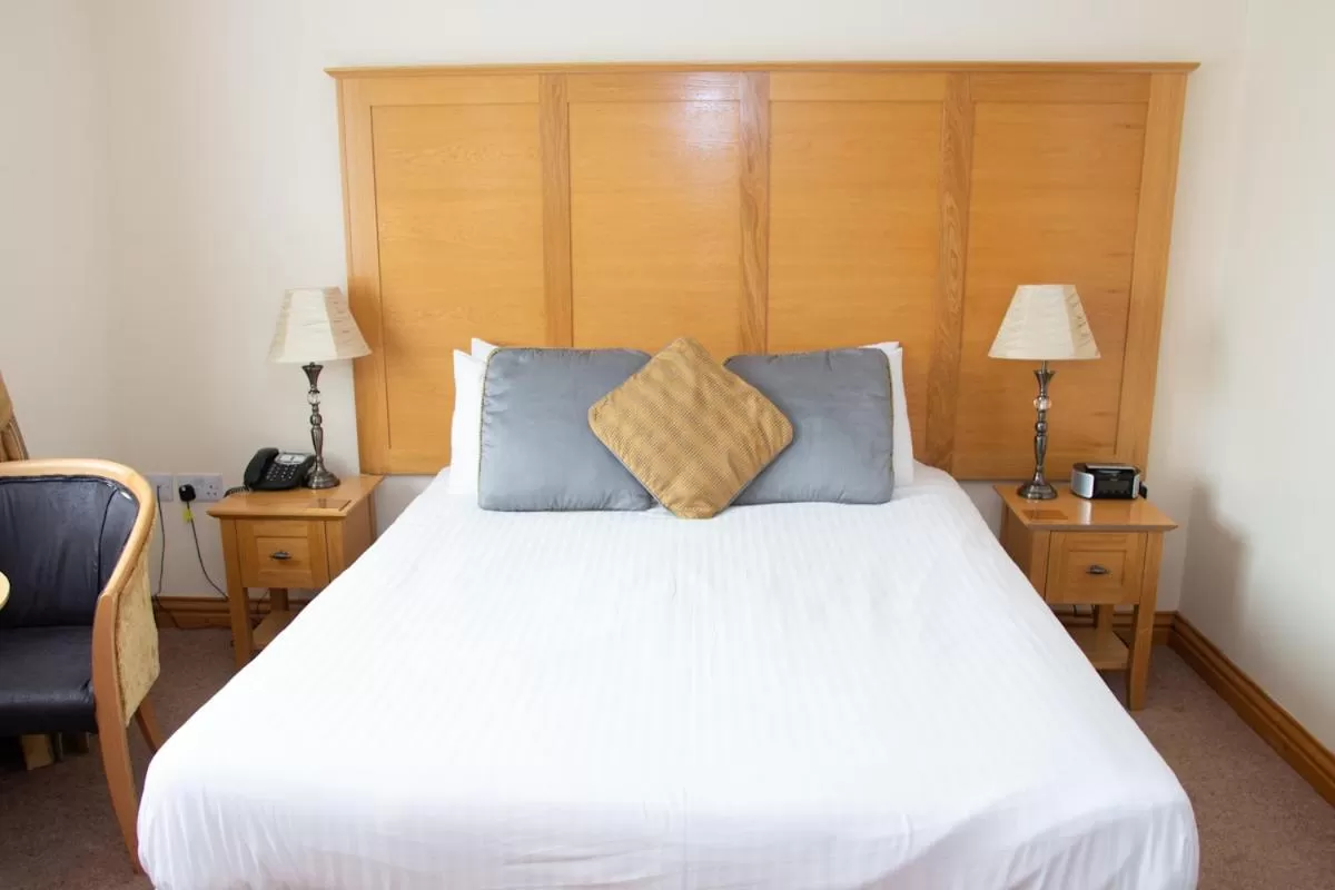 Bed in The Chetwynde Hotel