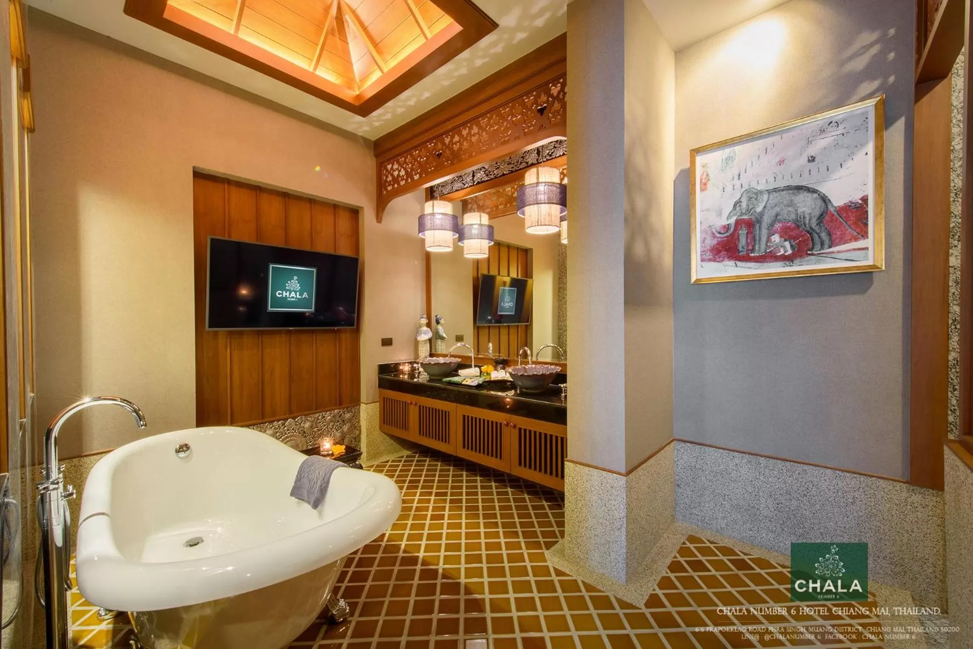 Bathroom in Chala Number6